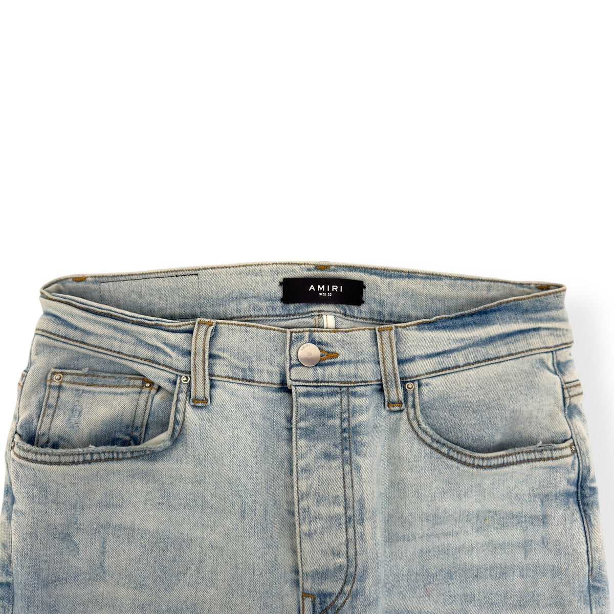 AMIRI TIE DYE MX1 SKINNY DENIM JEANS W32”