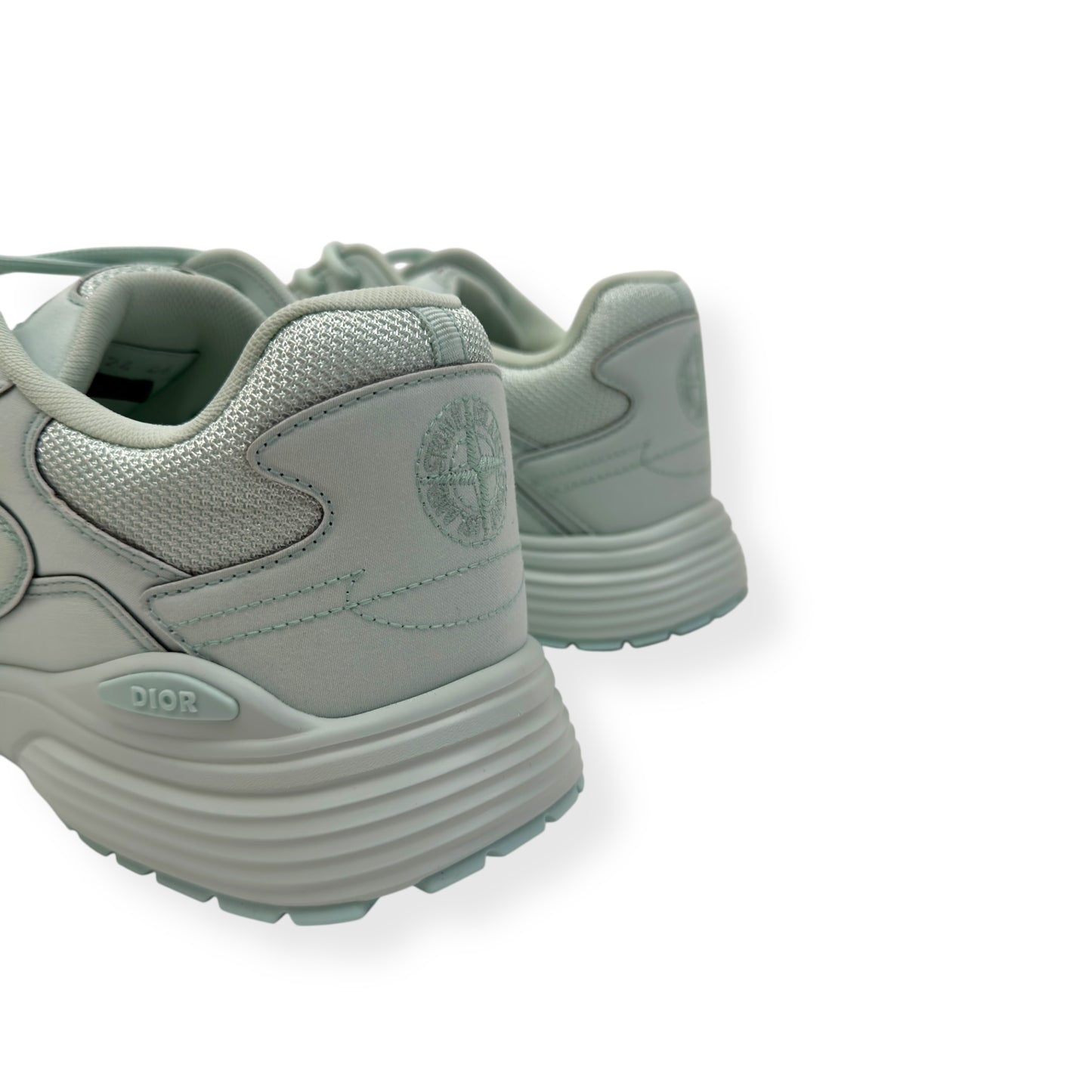 DIOR X STONE ISLAND B30 SNEAKER LIGHT GREEN 46 / UK12