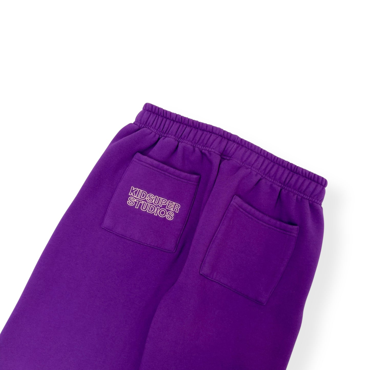 KID SUPER SUPER SWEATPANTS PURPLE L