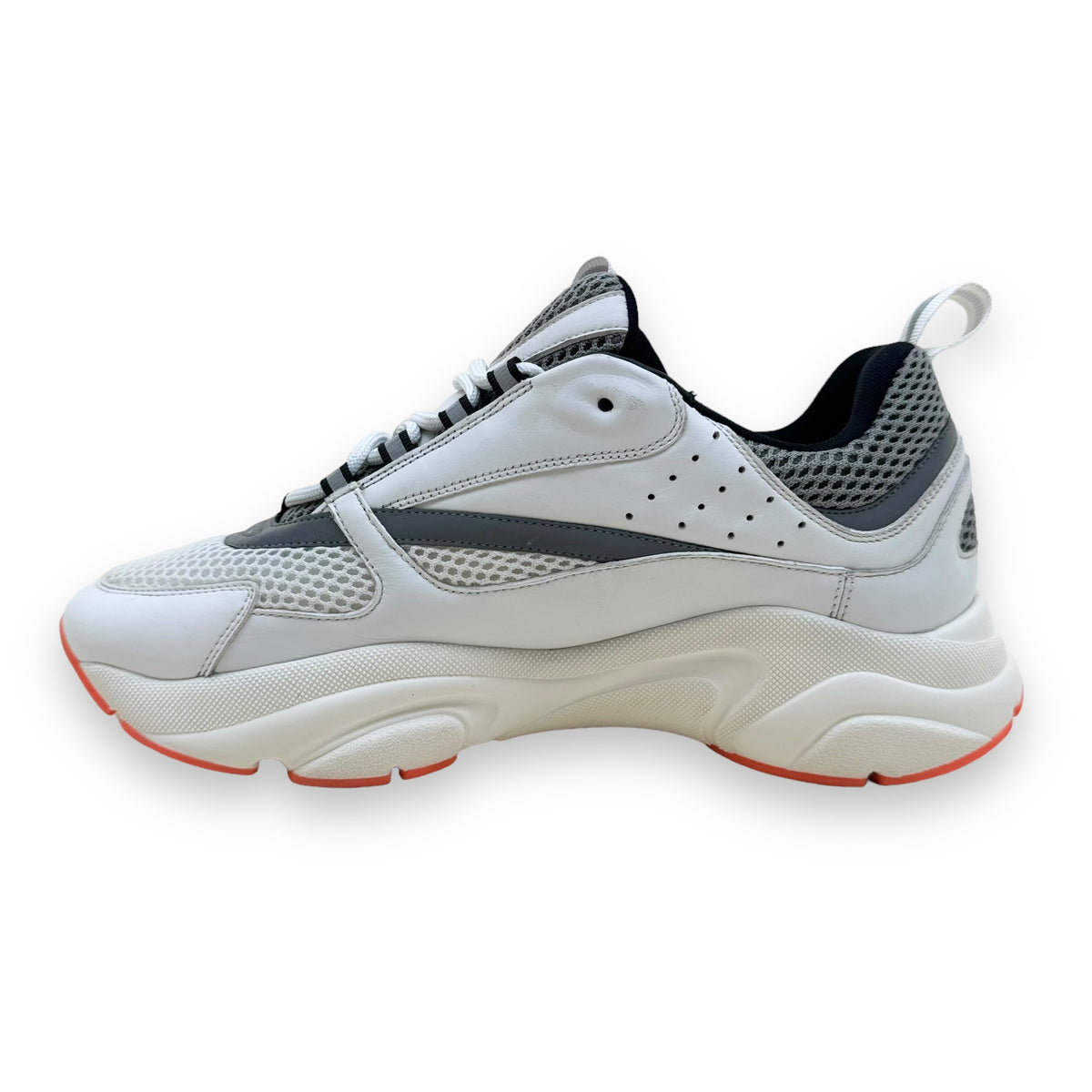 DIOR B22 SNEAKER WHITE / GREY / ORANGE UK9