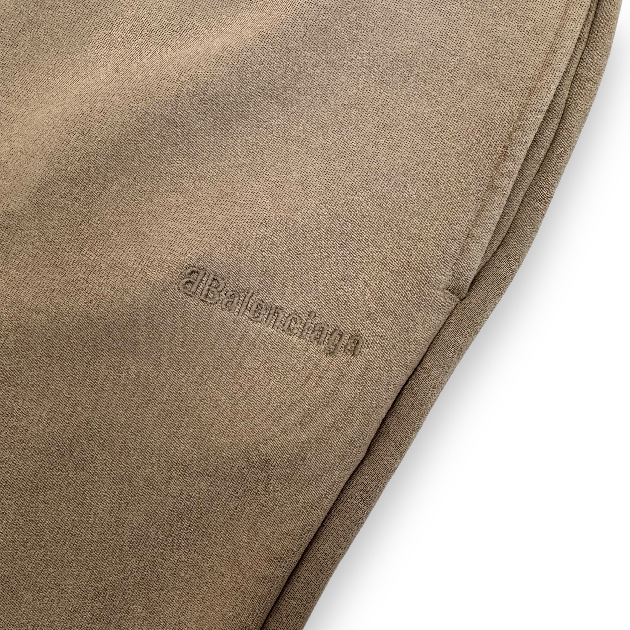 BALENCIAGA OVERSIZED SWEATPANTS BIEGE XS