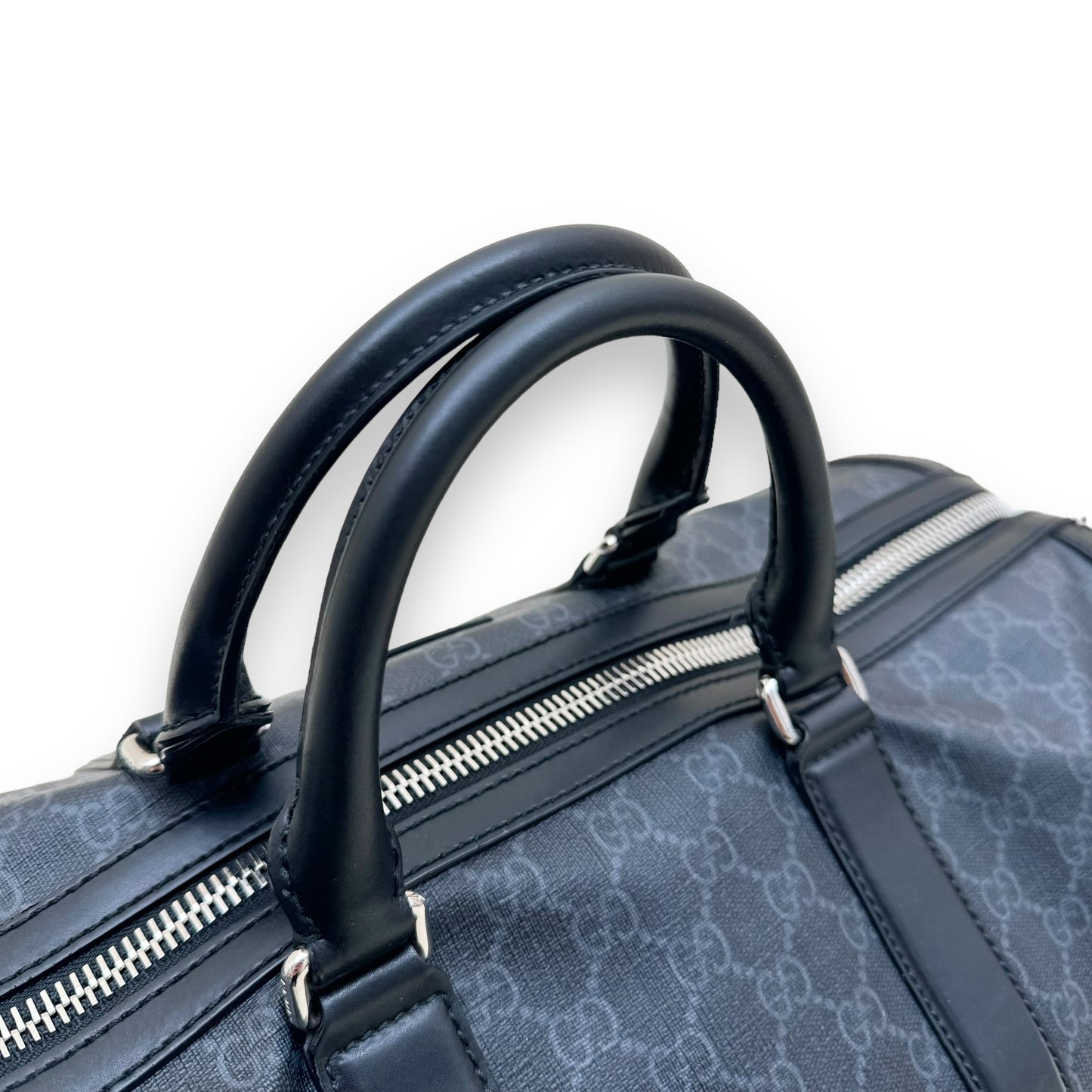 GUCCI GG CARRY-ON DUFFLE BAG BLACK