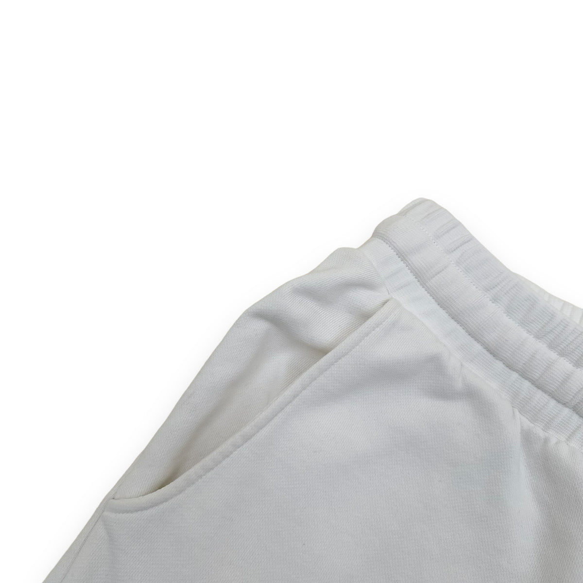 CASABLANCA TENNIS CLUB ICON SWEAT SHORTS WHITE M