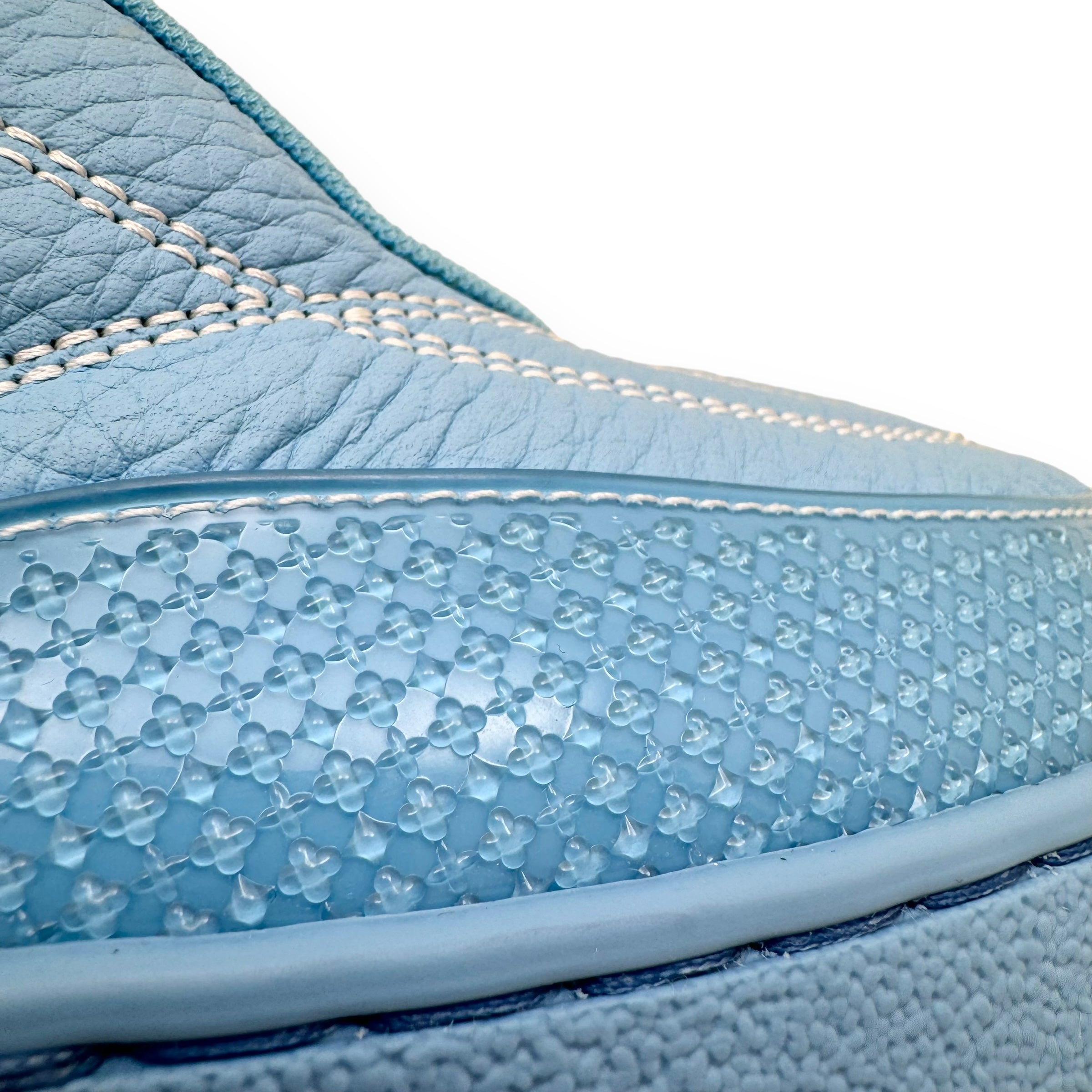 LOUIS VUITTON LV SKATE SNEAKER LUXURY BLUE UK8