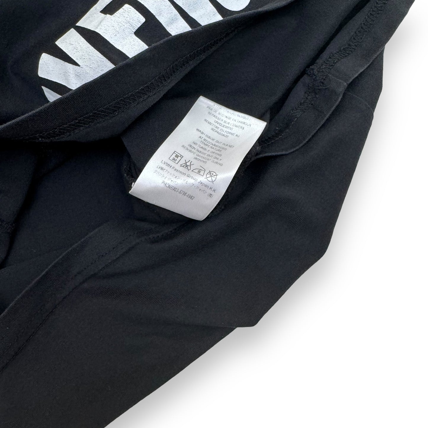 GIVENCHY PARIS LOGO T-SHIRT BLACK M