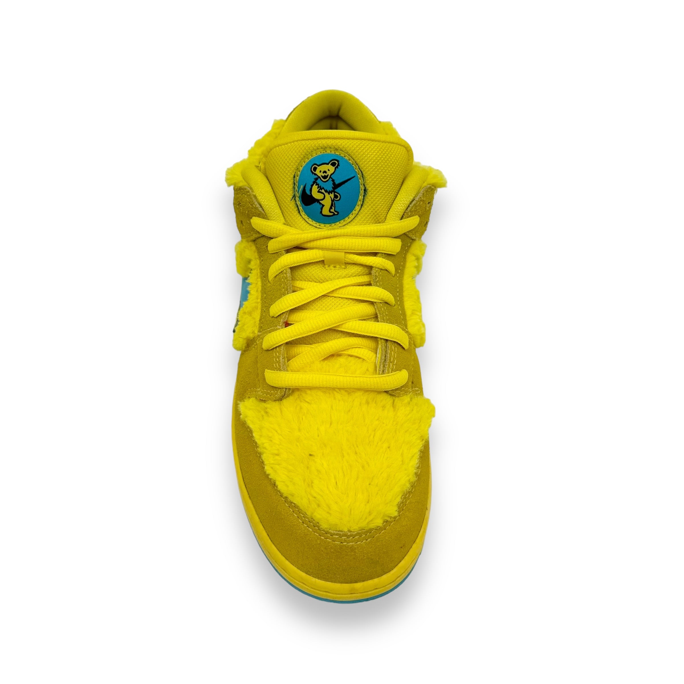NIKE SB DUNK LOW GRATEFUL DEAD BEARS OPTI SNEAKER YELLOW UK10.5