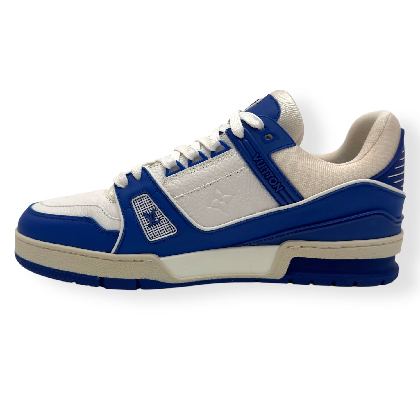 LOUIS VUITTON LV SNEAKER BLUE / WHITE UK8