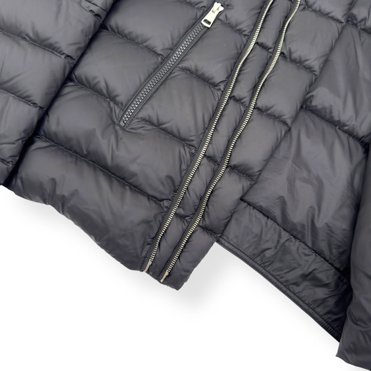MONCLER AUBIN QUILTED SHELL DOWN JACKET BLACK 3 / M