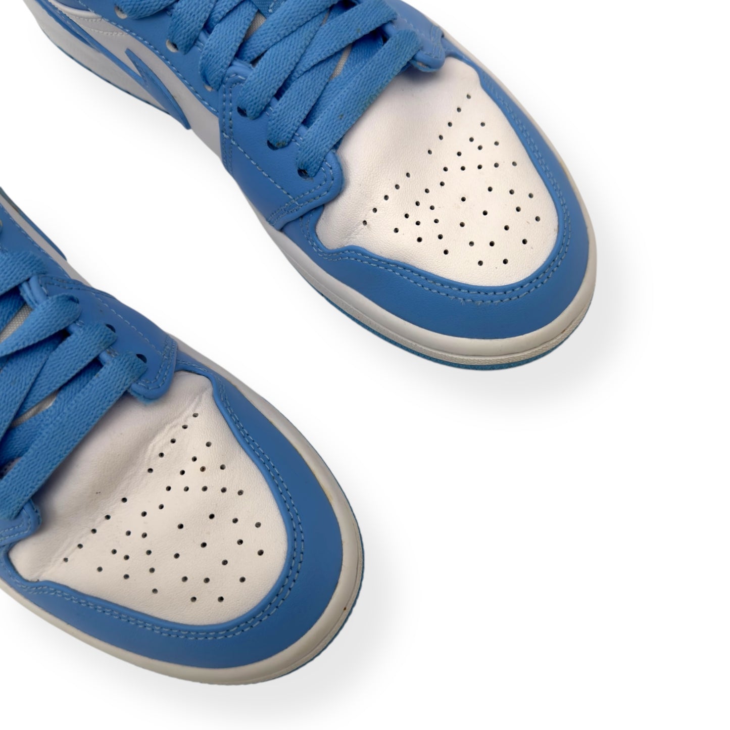 NIKE WOMENS JORDAN 1 LOW TOP SNEAKER UNC UK4.5