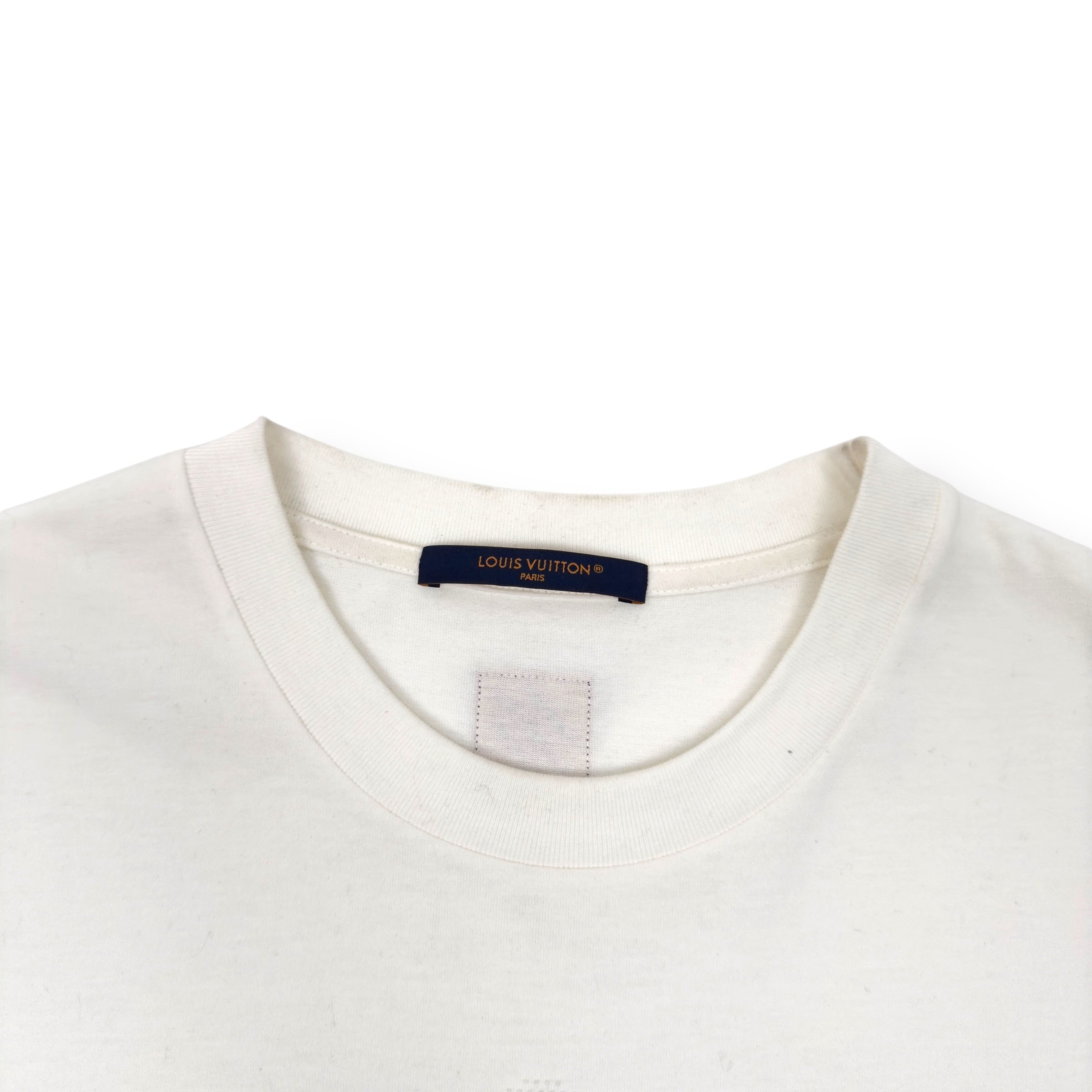 LOUIS VUITTON MONOGRAM FLOWER 3D GRADIENT PRINT T-SHIRT XL