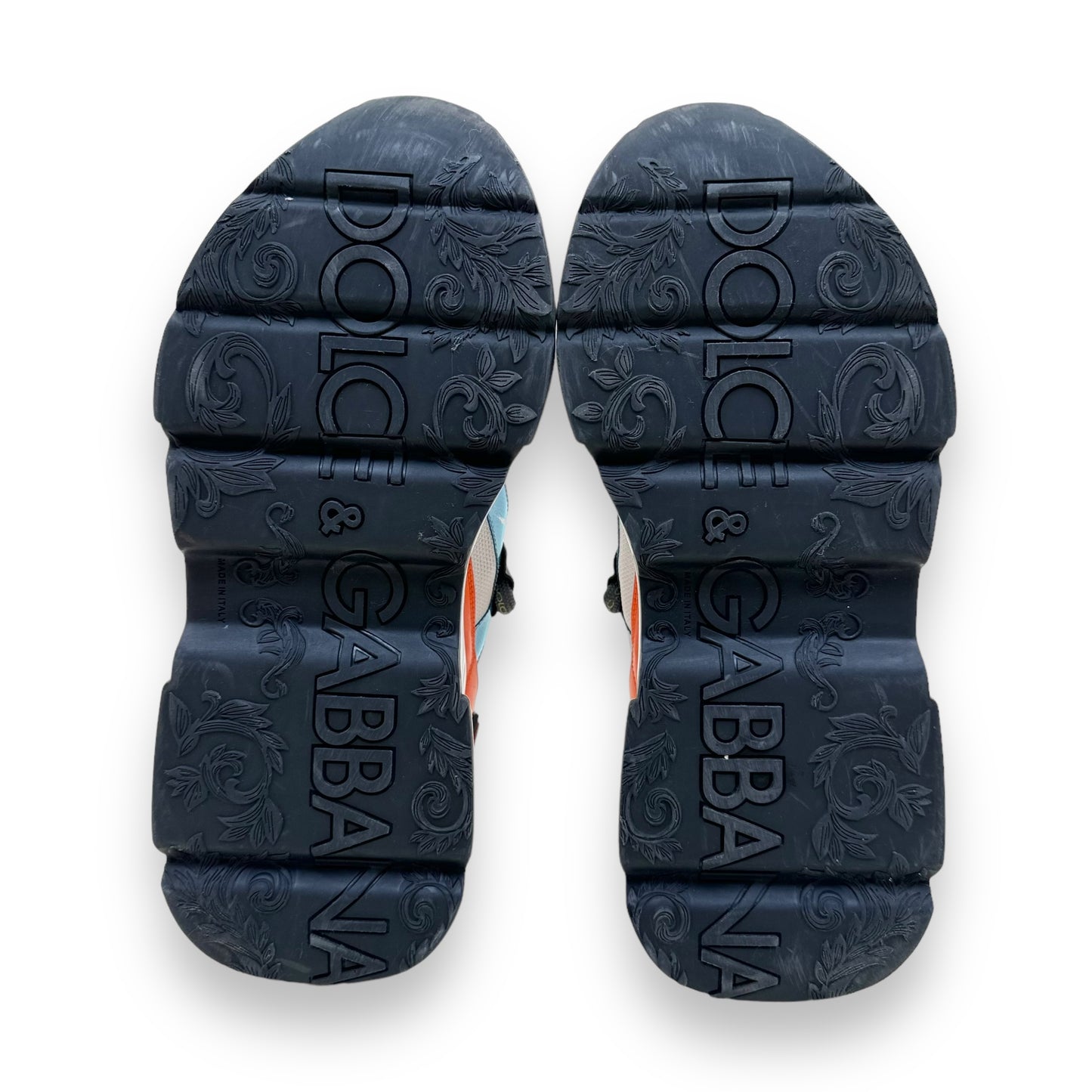 DOLCE & GABBANA DAYMASTER PANELLED LOW TOP SNEAKER MULTICOLOURED UK9