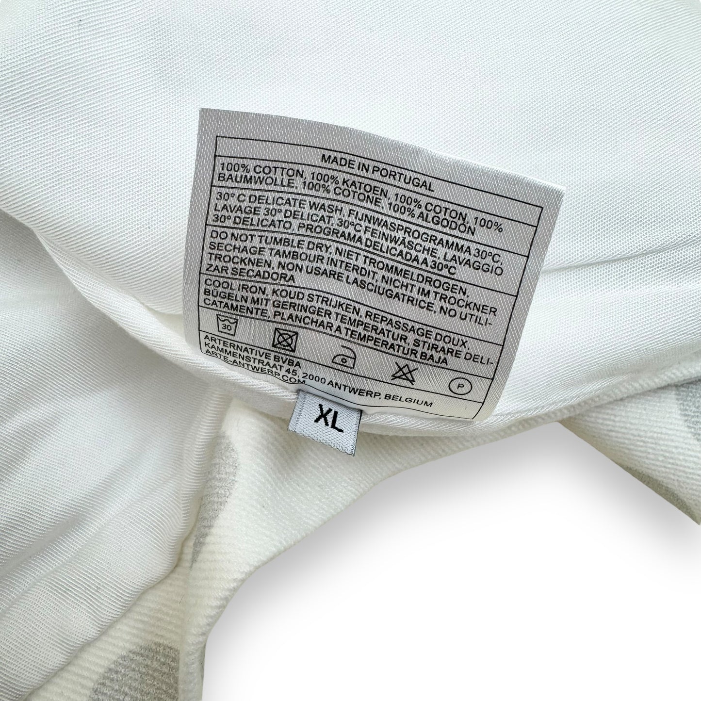 ARTE SS23 JACKSONS DOT JACKET GREY / CREAM XL