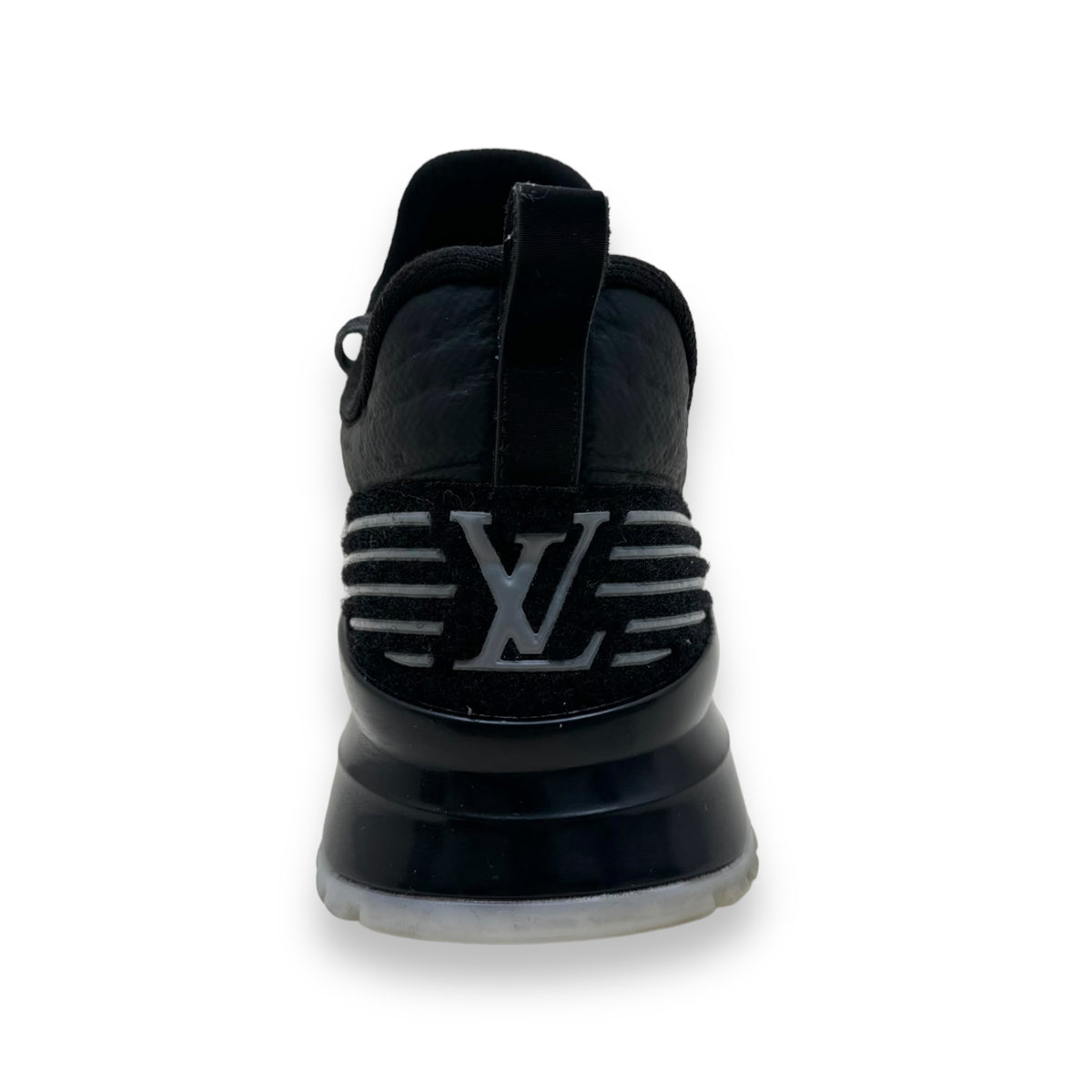 LOUIS VUITTON V.N.R TECHNICAL KNIT SNEAKER BLACK UK8.5