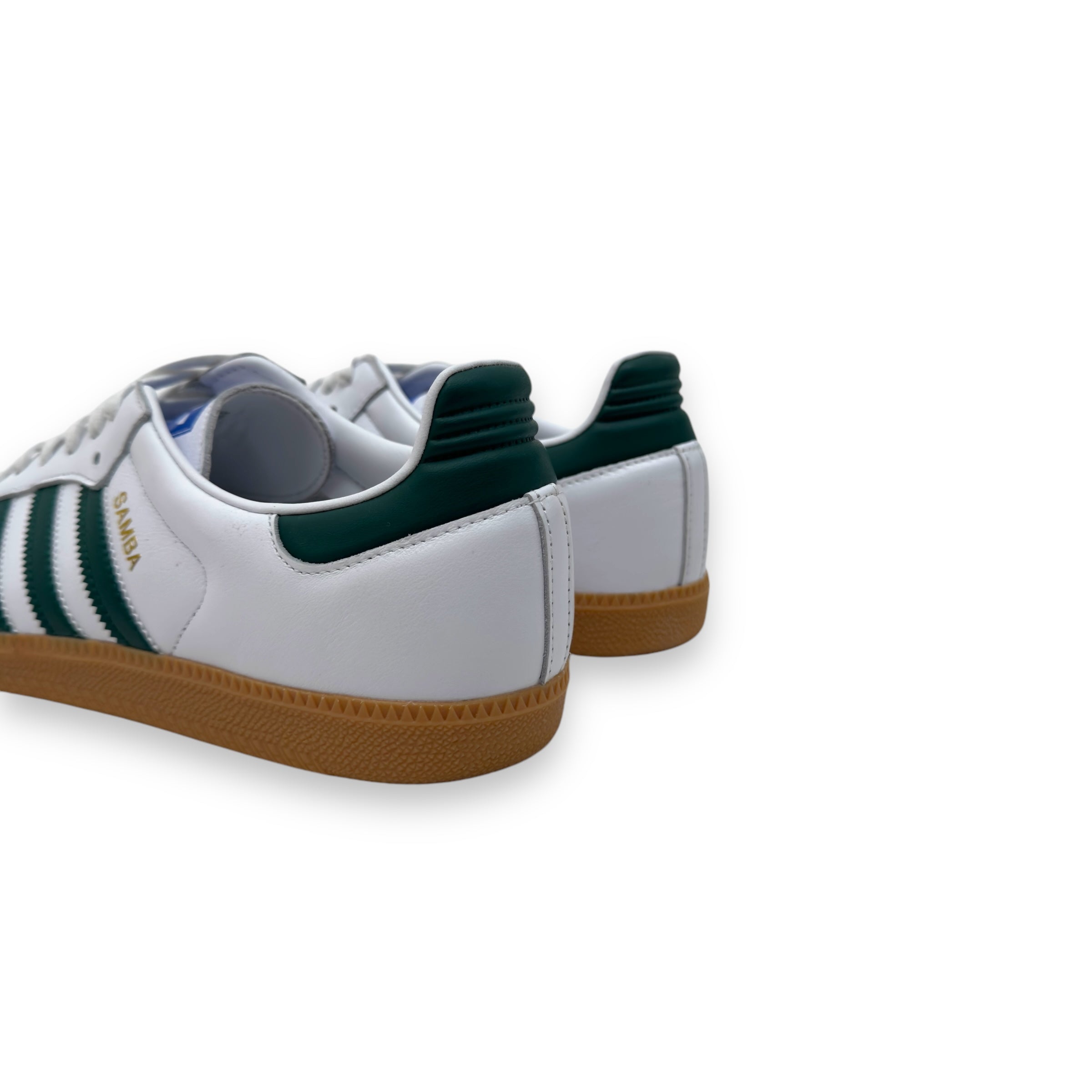 ADIDAS SAMBA OG SNEAKER WHITE / GREEN UK10.5