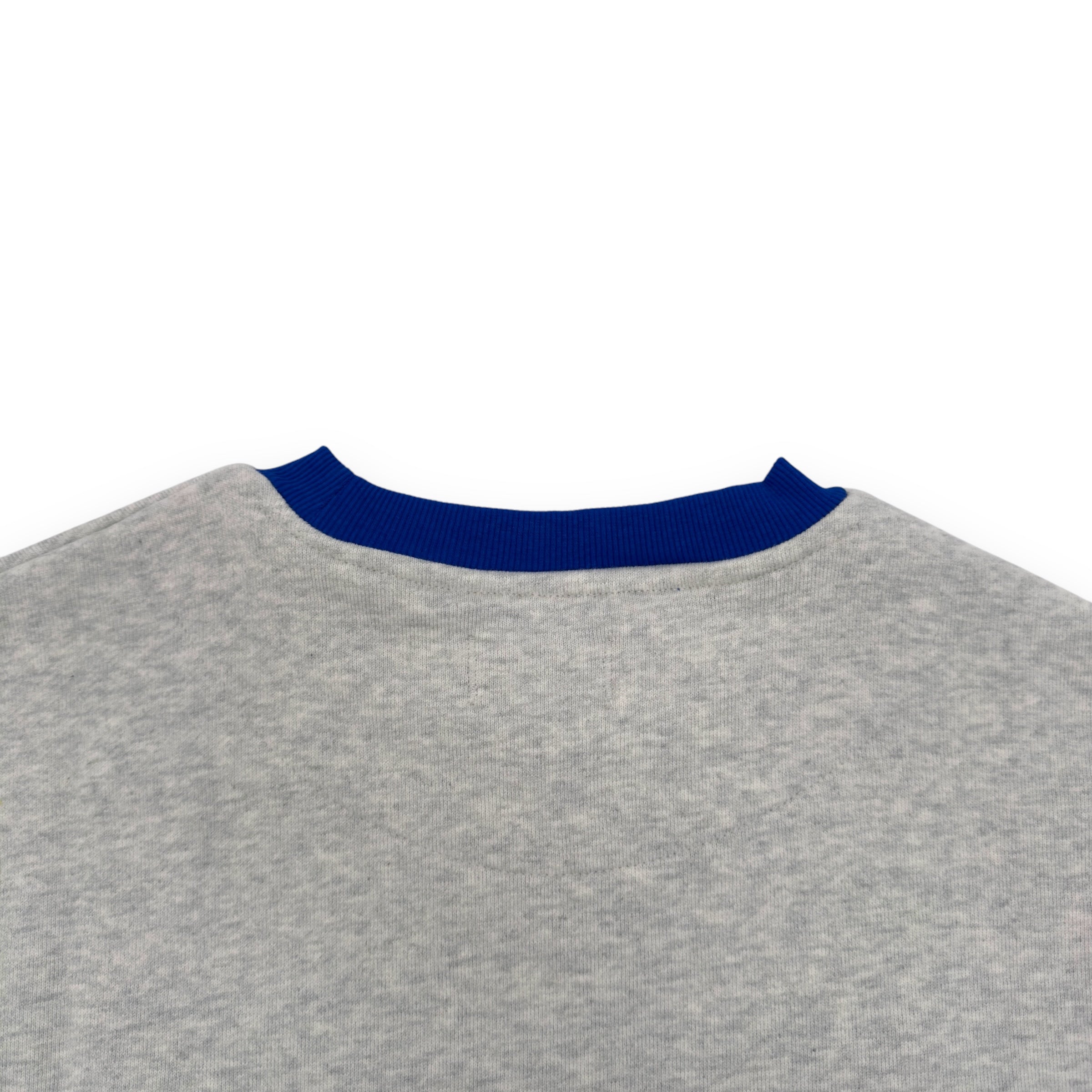 HONOR THE GIFT CROPPED T-SHIRT GREY / BLUE XL