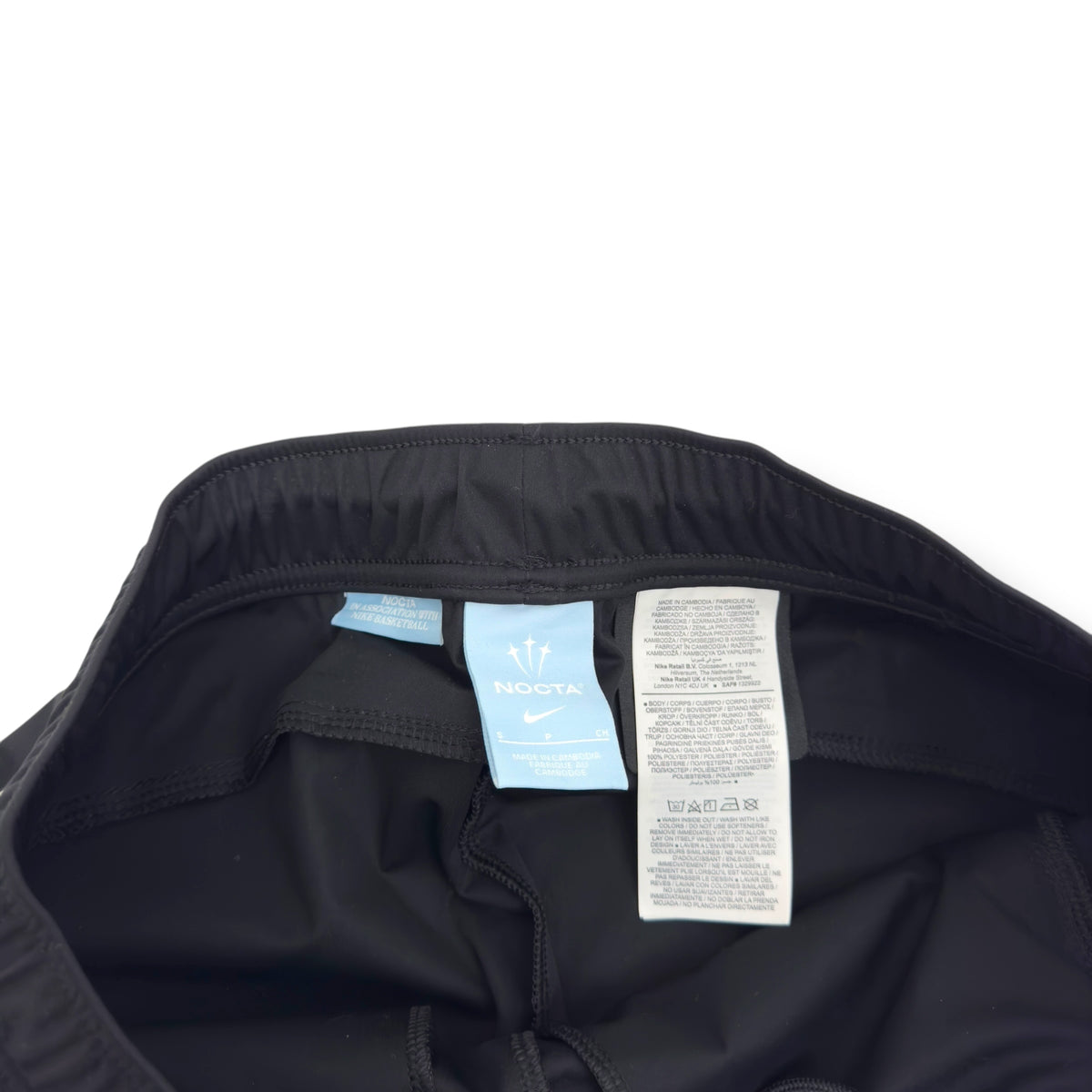 NIKE X NOCTA NRG WARMUP PANTS BLACK / WHITE S