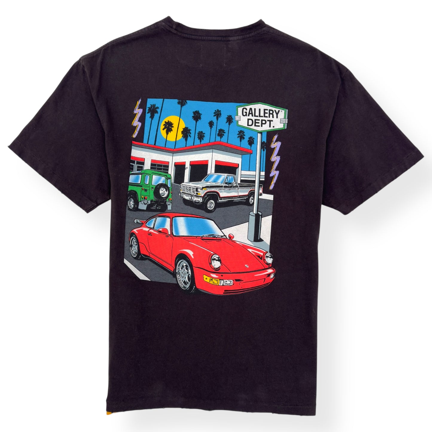 GALLERY DEPT. DRIVE THRU T-SHIRT BLACK / RED L