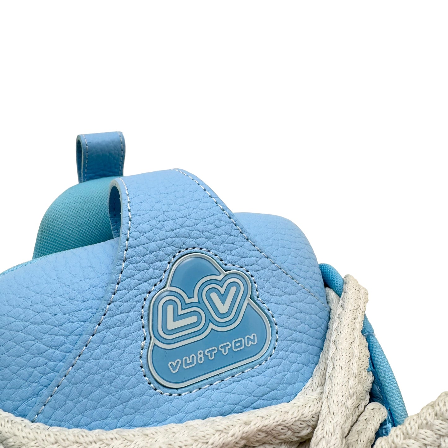 LOUIS VUITTON LV SKATE SNEAKER LUXURY BLUE UK8