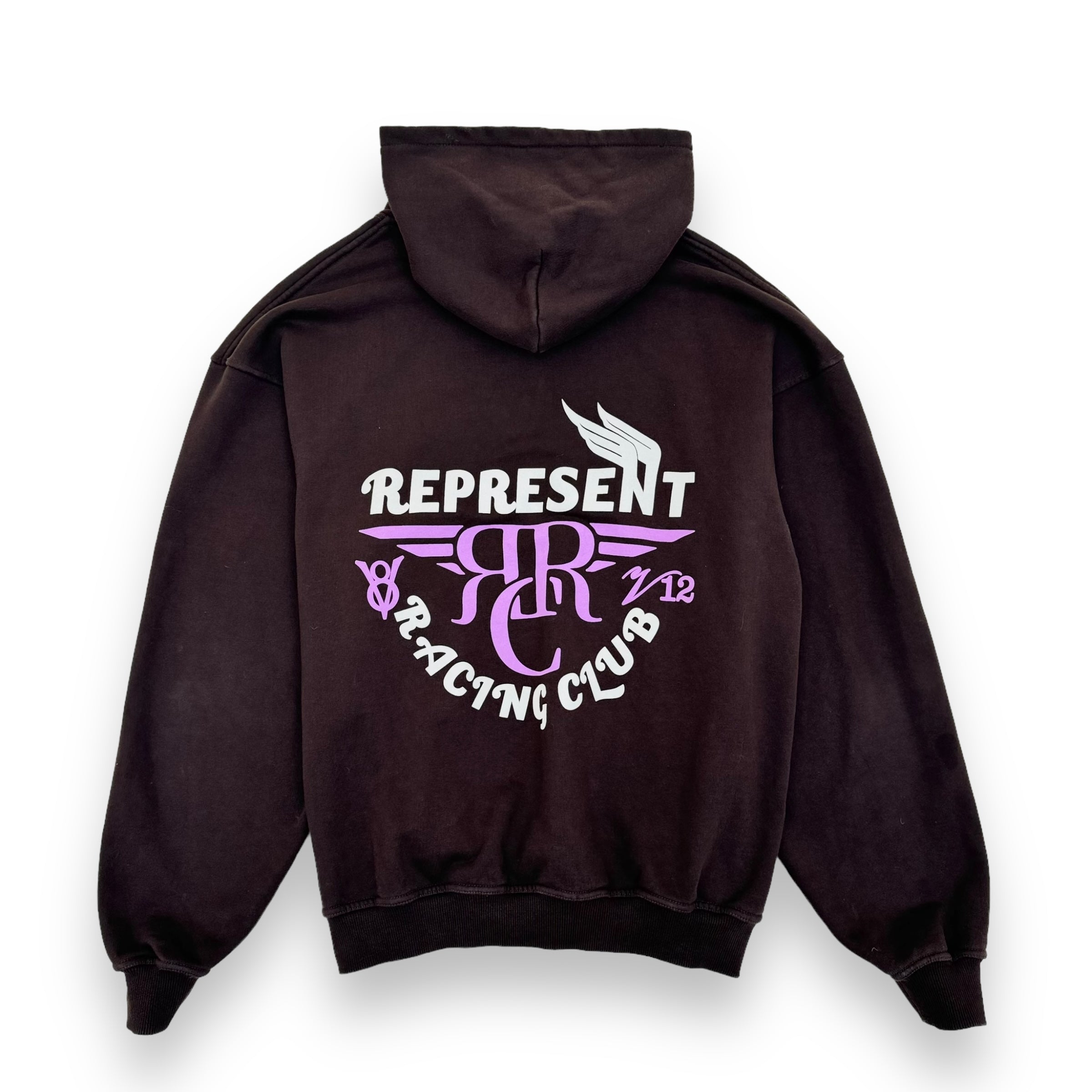 REPRESENT RACING CLUB HOODIE BROWN M