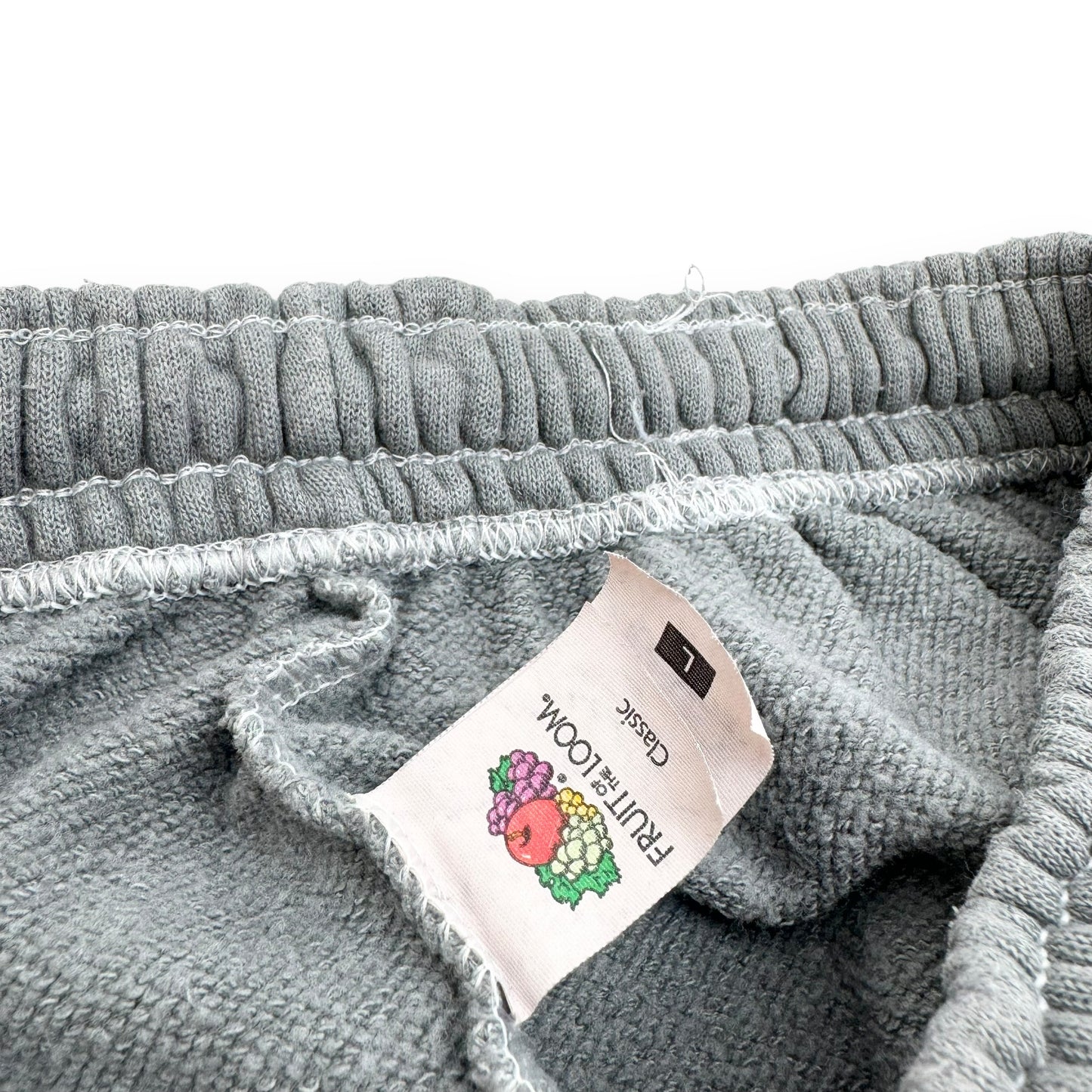 JEANIUS BAR ATELIER FLARED SWEATPANTS GREY L