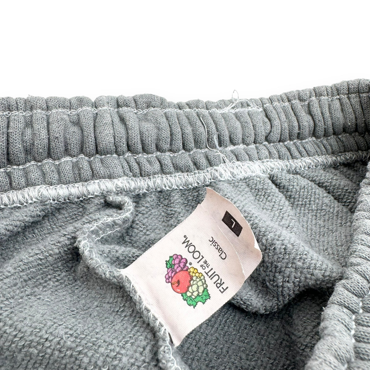 JEANIUS BAR ATELIER FLARED SWEATPANTS GREY L