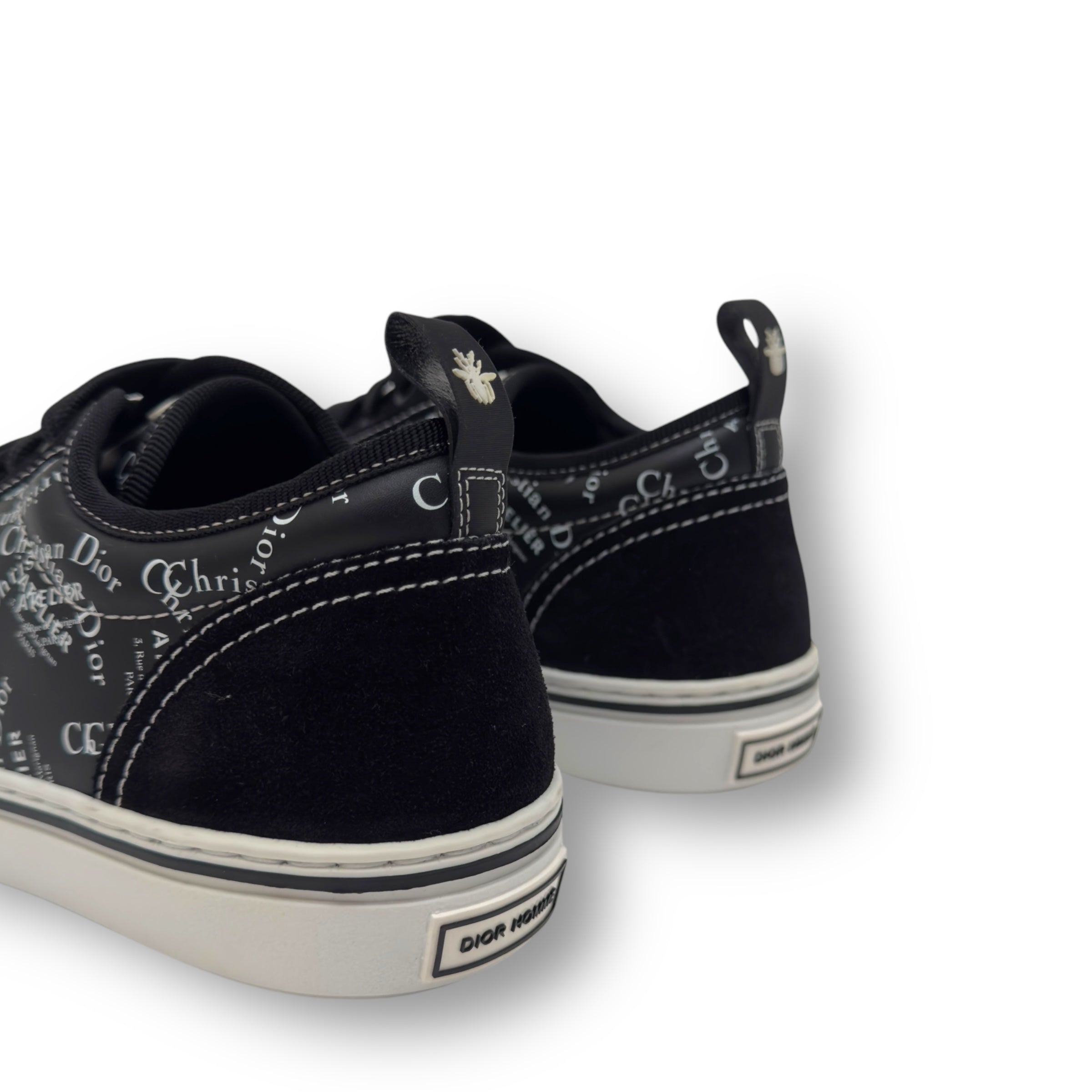 CHRISTIAN DIOR HOMME B11 ATELIER PRINT SNEAKER BLACK / WHITE EU42.5 / UK8.5