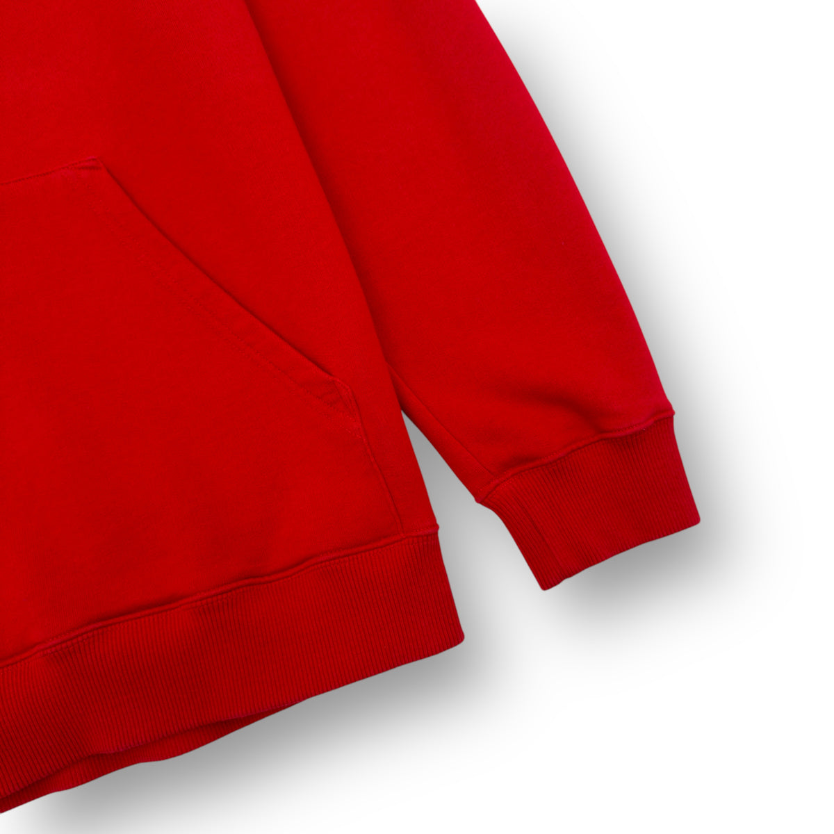 GIVENCHY LOGO-PRINT HOODIE RED / BLACK L