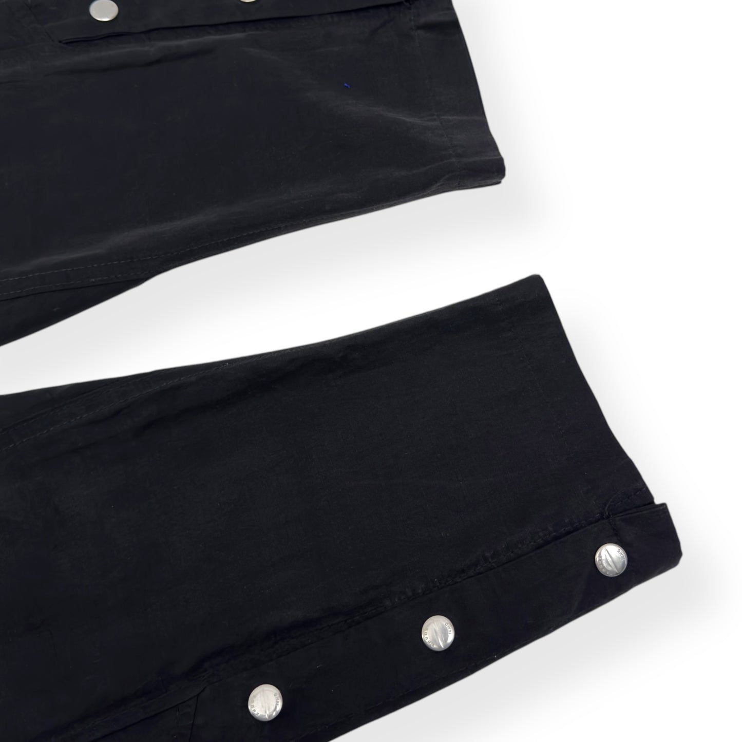 RHUDE CUPRO CARGO PANTS BLACK S