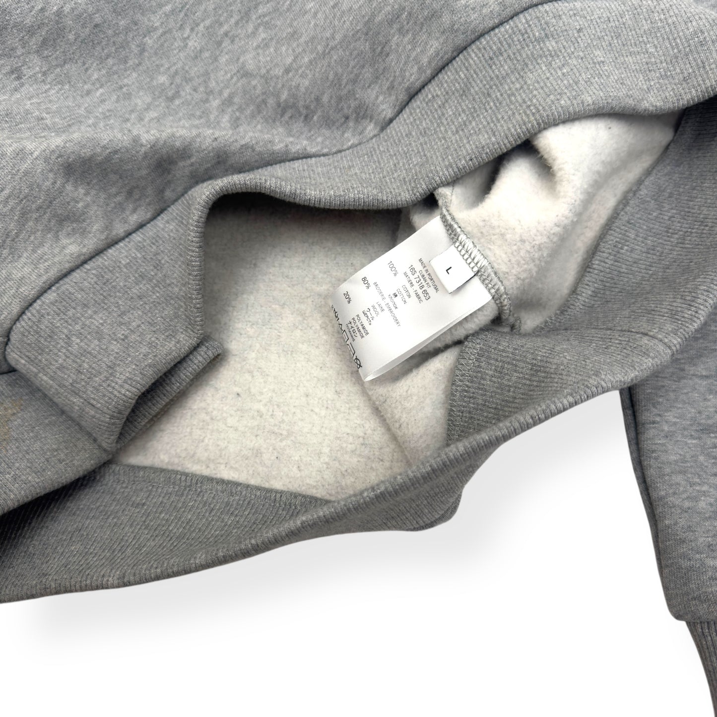 GIVENCHY ROTTWEILER SWEATSHIRT GREY L