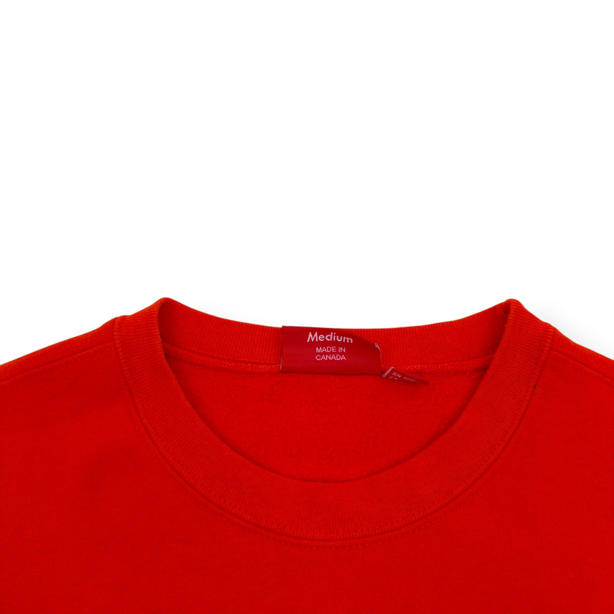 SUPREME SS18 SIDE ARC CREWNECK SWEATSHIRT ORANGE M