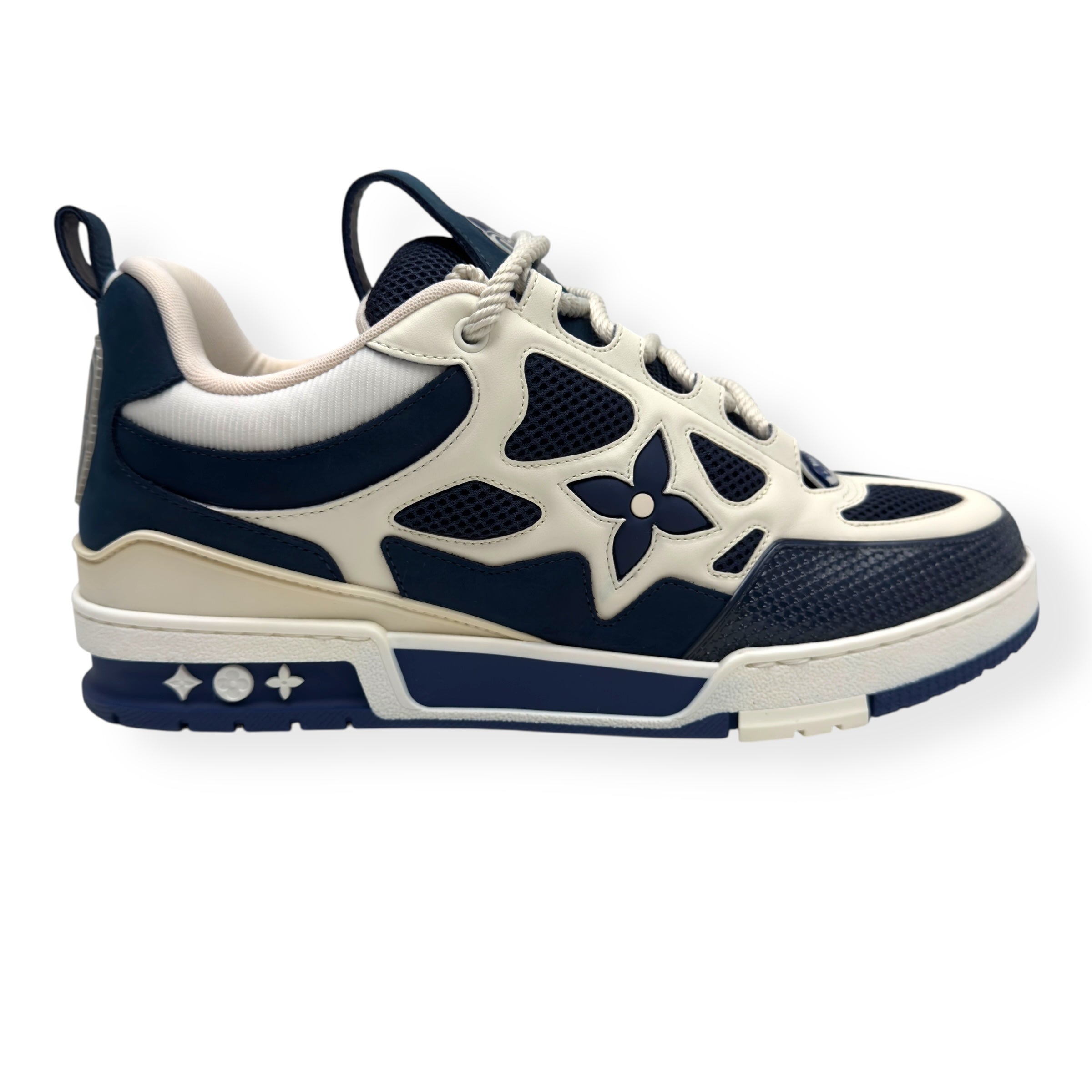 LOUIS VUITTON LV SKATE SNEAKER LUXURY BLUE UK10