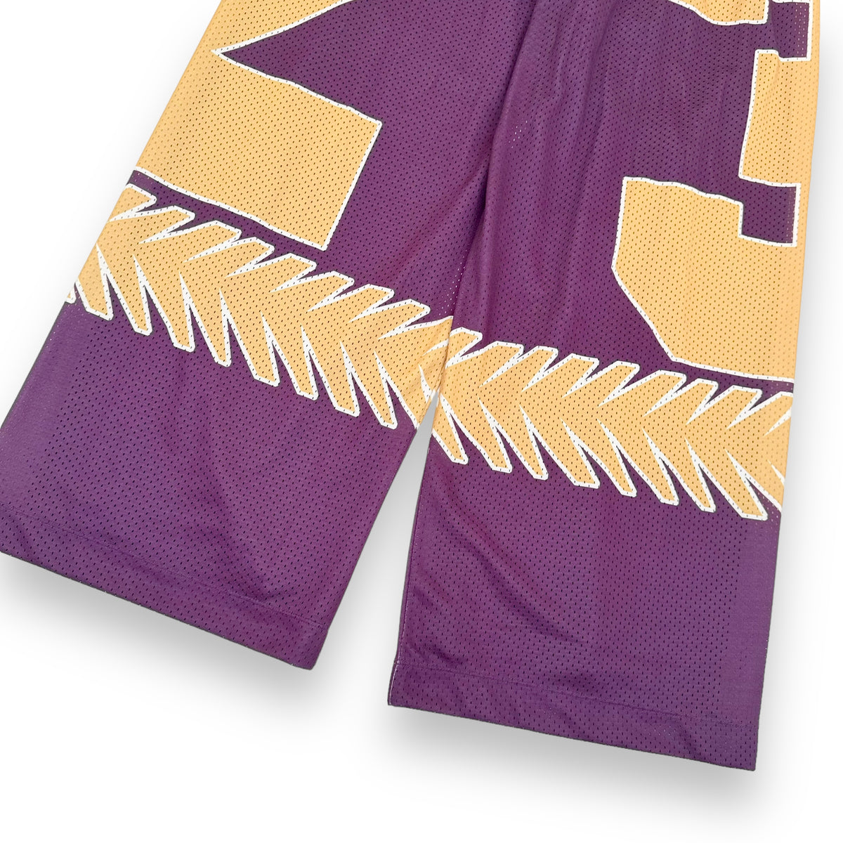 DRIES VAN NOTEN GRAPHIC SWEATPANTS PURPLE L