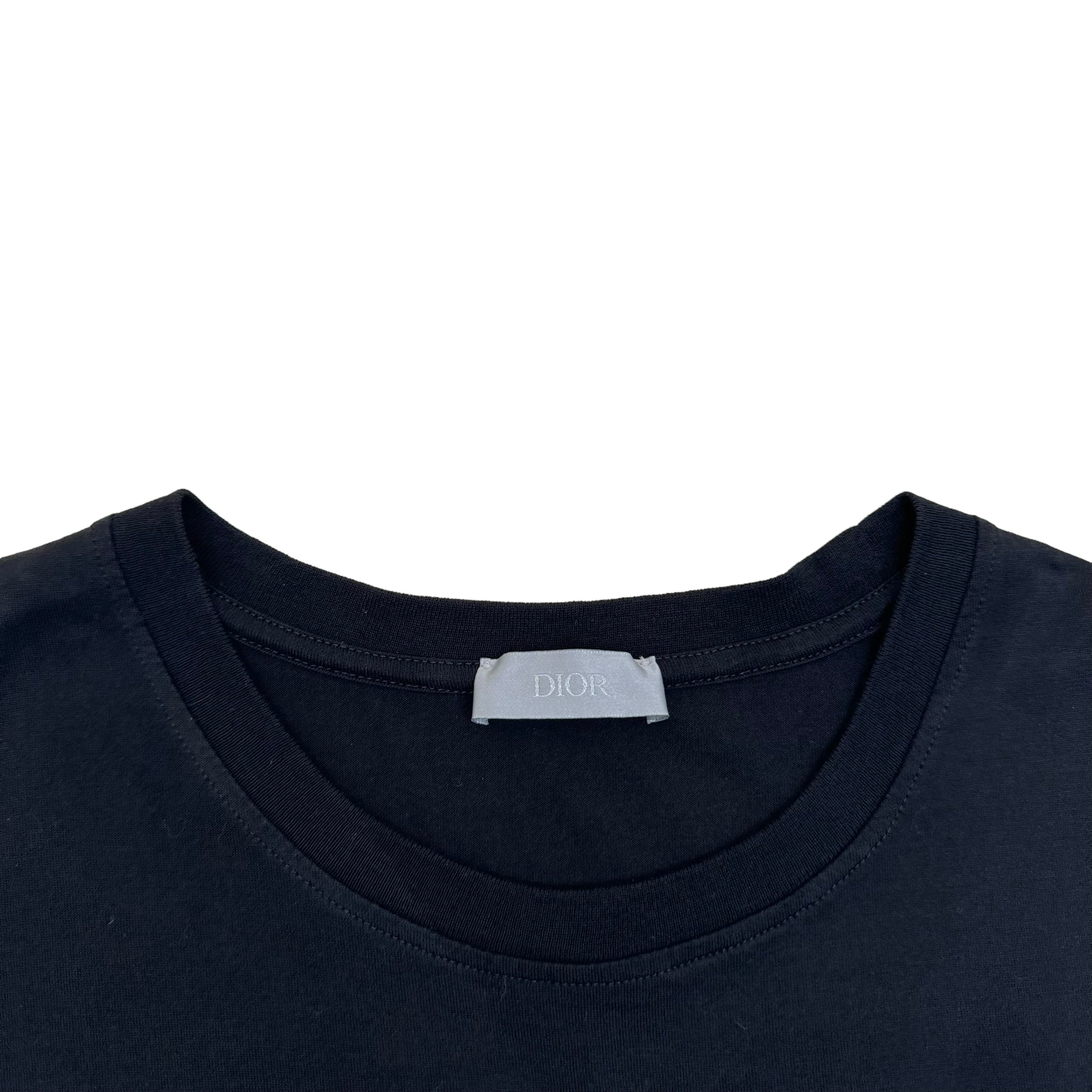 DIOR CD ICON LOGO T-SHIRT BLACK XL