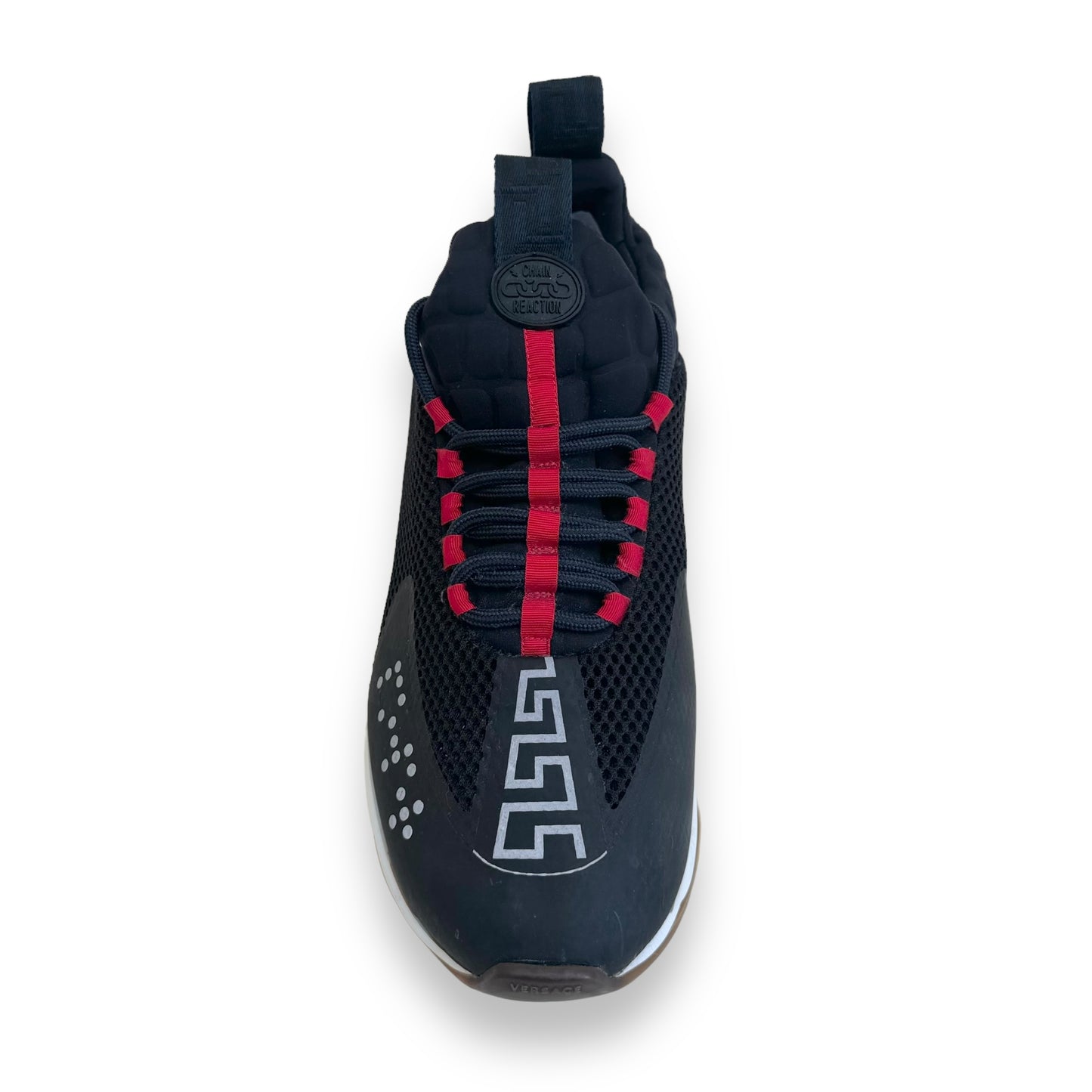 VERSACE CHAIN REACT SNEAKER NAVY UK12