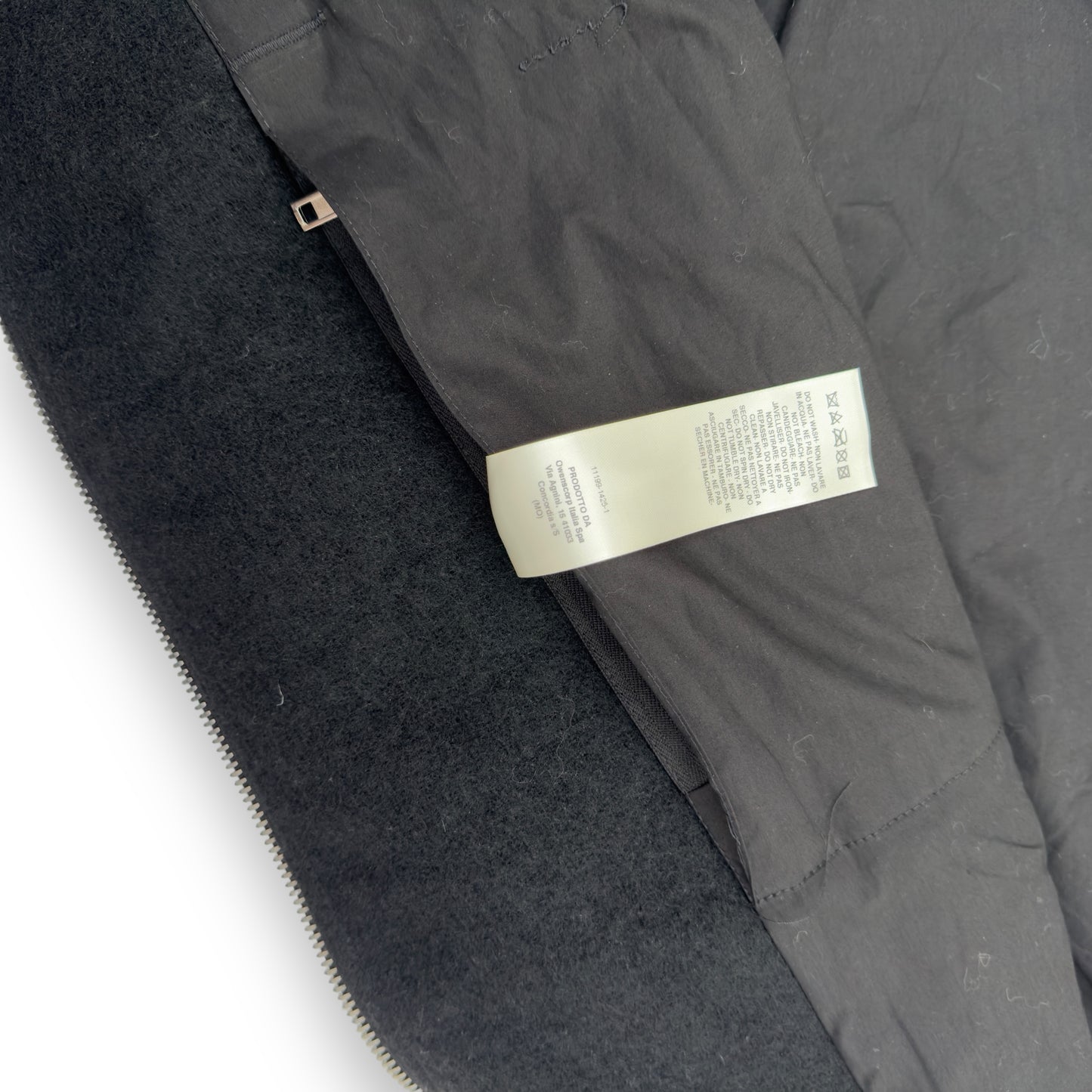 RICK OWENS FW18 09 TUBEWAY COAT BLACK M