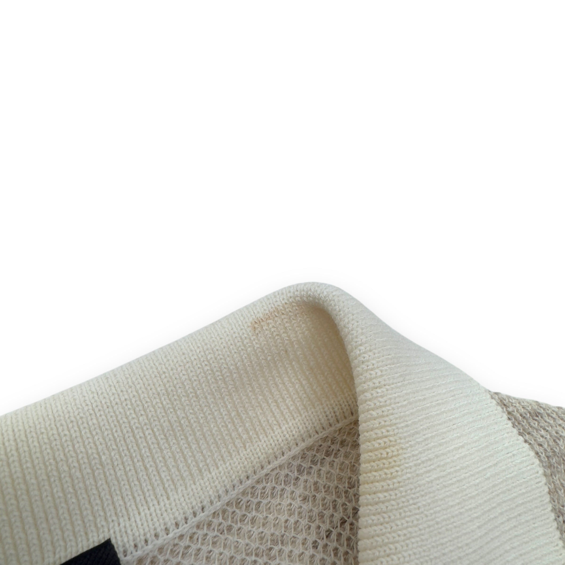 THOM SWEENEY LINEN SKIPPER POLO SHIRT SAND L
