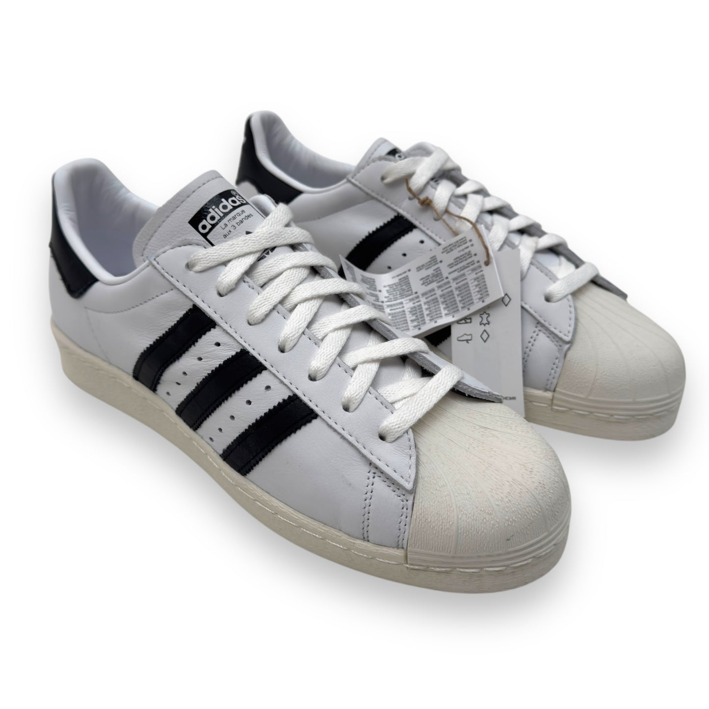 ADIDAS SUPERSTAR 82 SNEAKER WHITE UK10