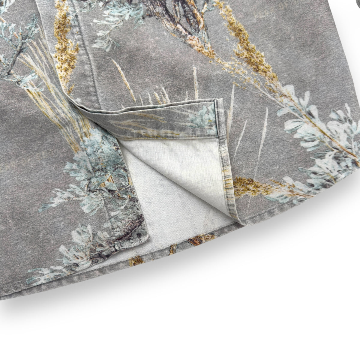 FEAR OF GOD 6TH COLLECTION PRAIRIE GHOST CAMO OVERSHIRT GREY / BLUE XL
