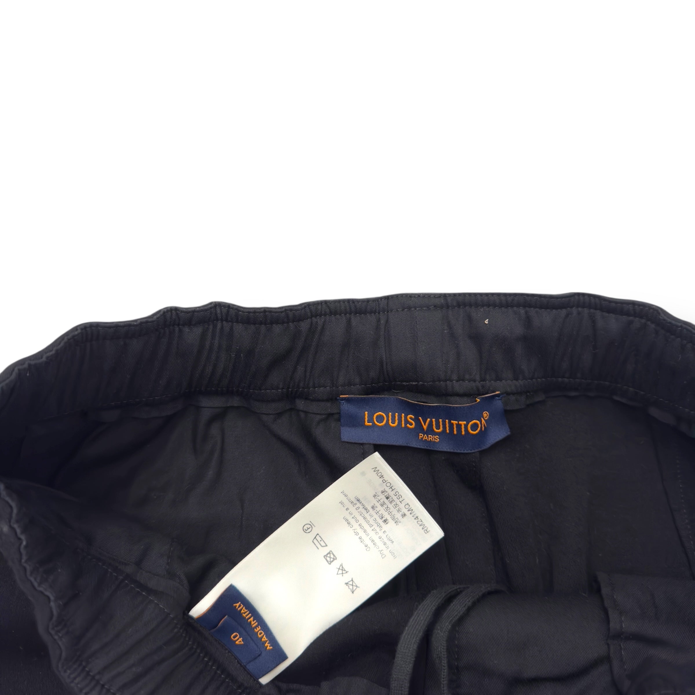 LOUIS VUITTON FLARED SWEATPANTS BLACK 40 / S