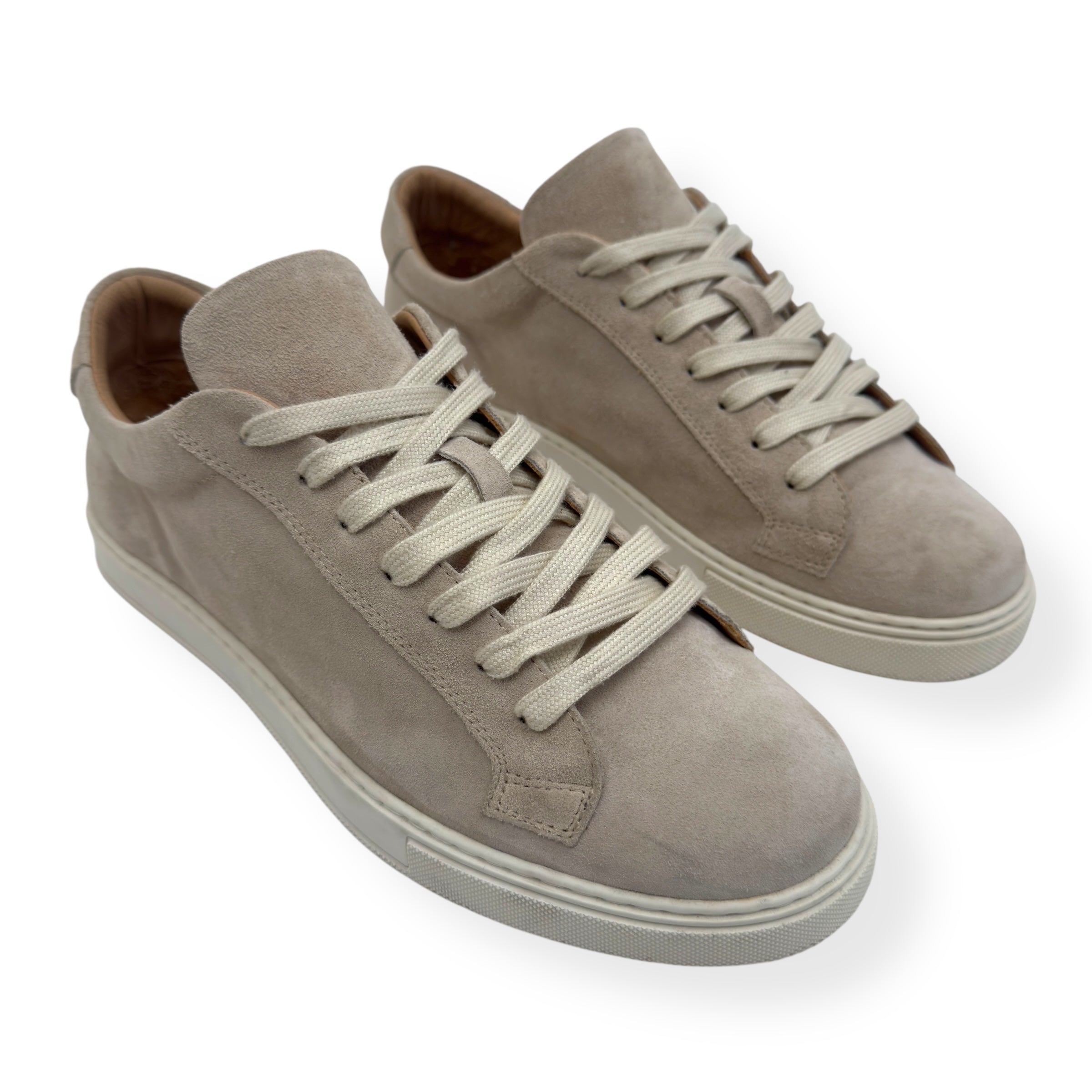 THOM SWEENEY SUEDE SNEAKER OAT UK7.5