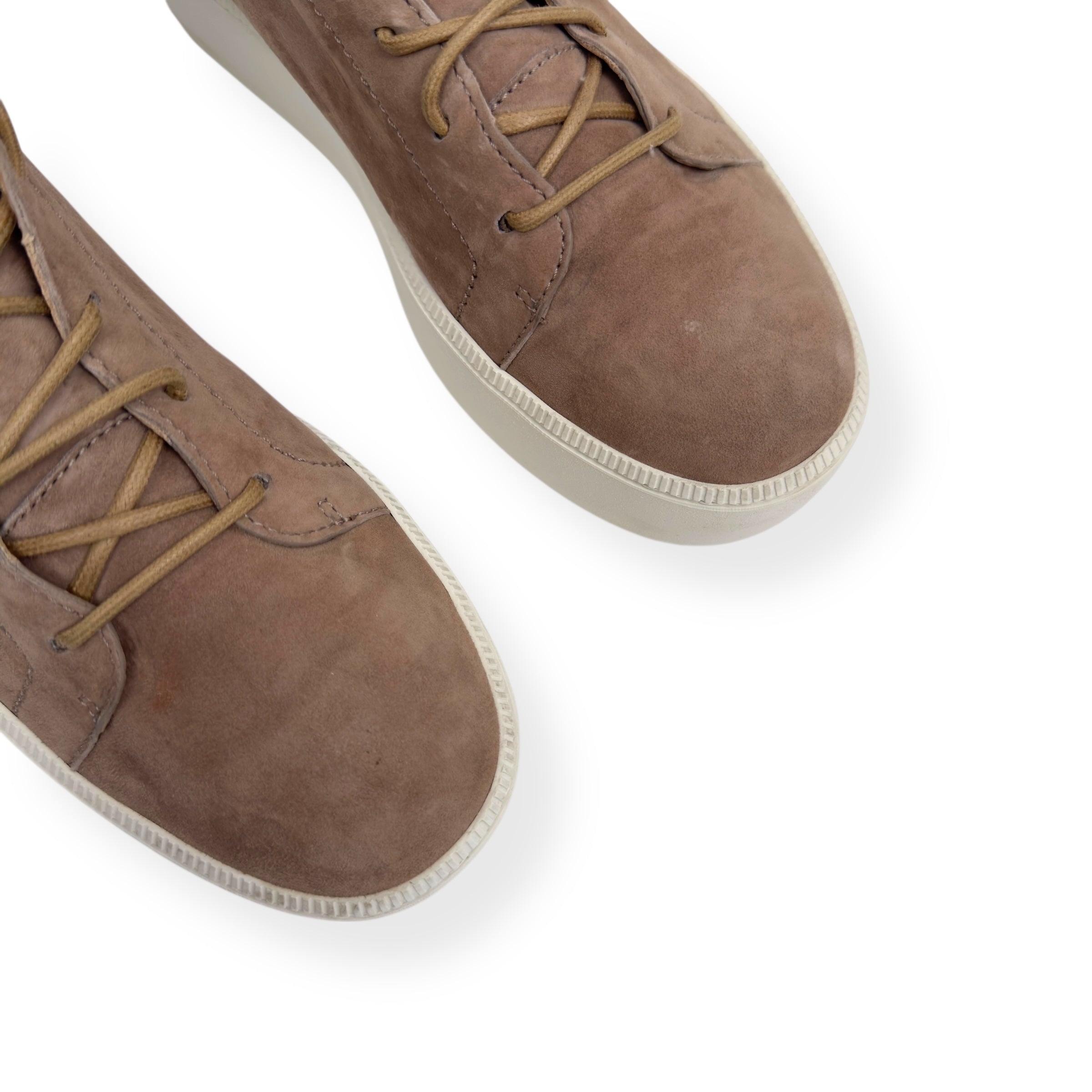 GIUSEPPE ZANOTTI CAFFELATTE ZOLA SUEDE SNEAKER BEIGE UK8