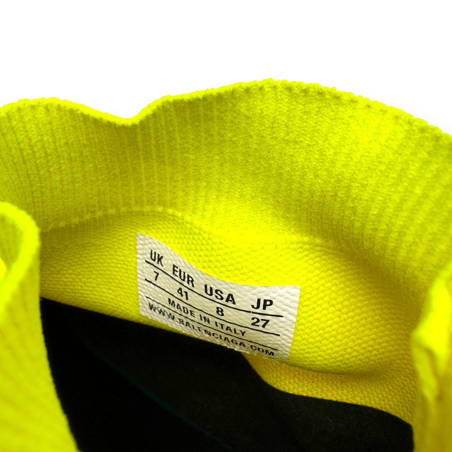 BALENCIAGA SPEED 2.0 SNEAKER YELLOW UK7