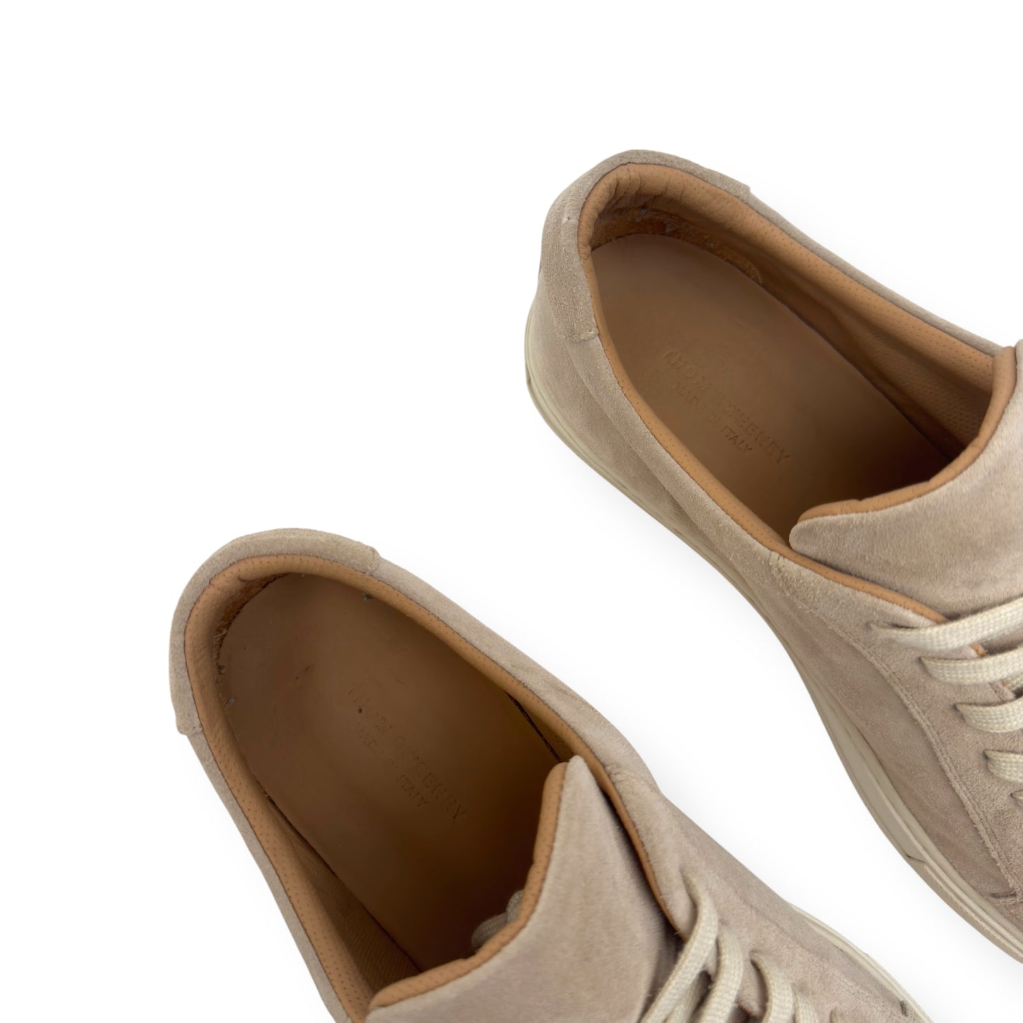 THOM SWEENEY SUEDE SNEAKER OAT UK7.5