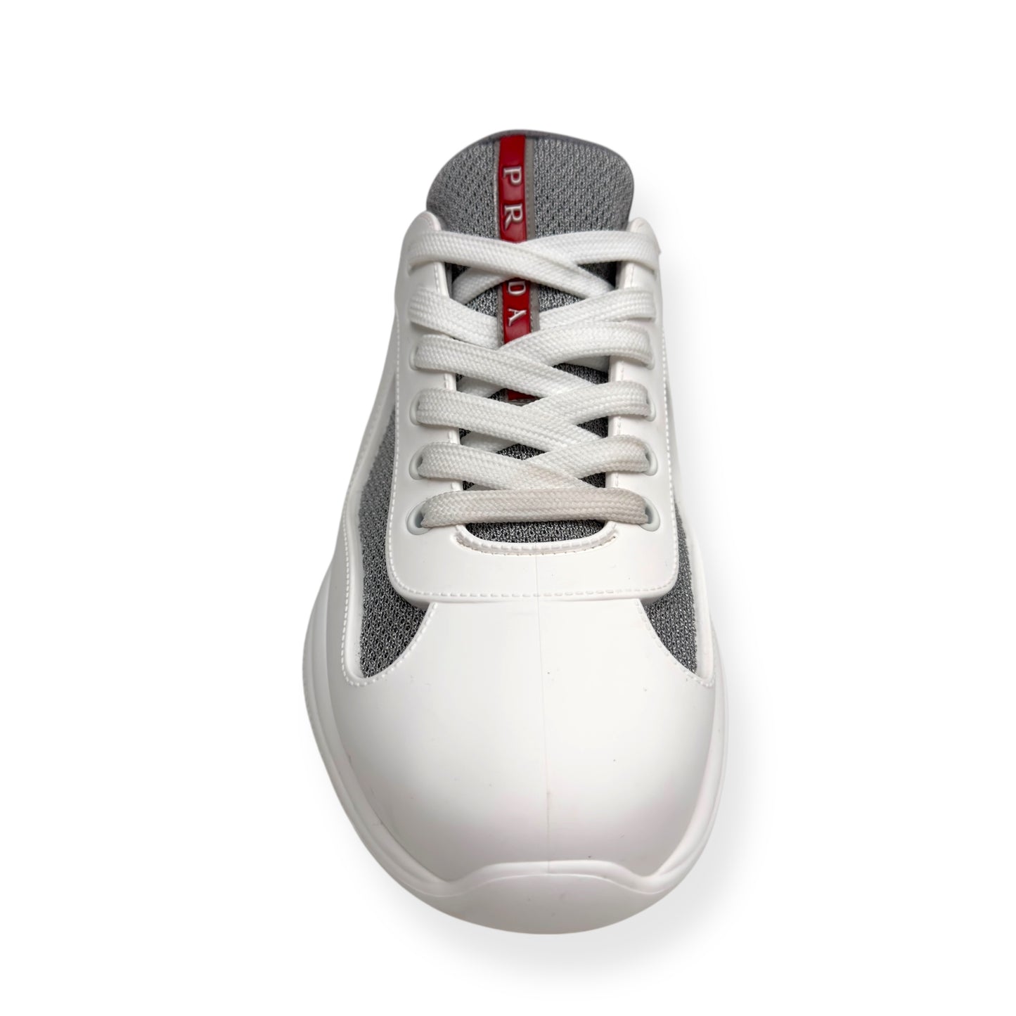 PRADA AMERICA’S CUP SOFT RUBBER SNEAKER WHITE 41 / UK7