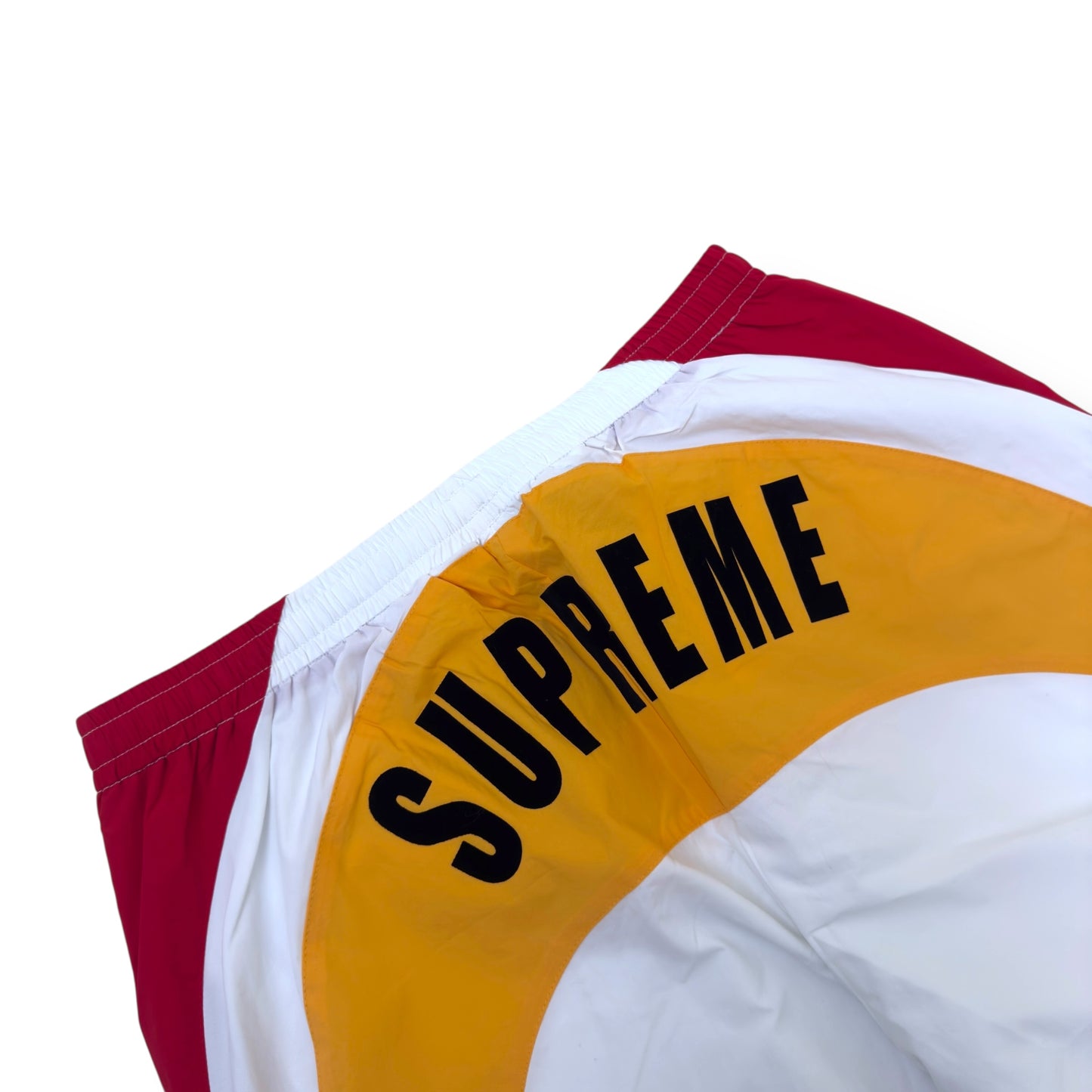 SUPREME X UMBRO TRACK PANTS WHITE / RED L