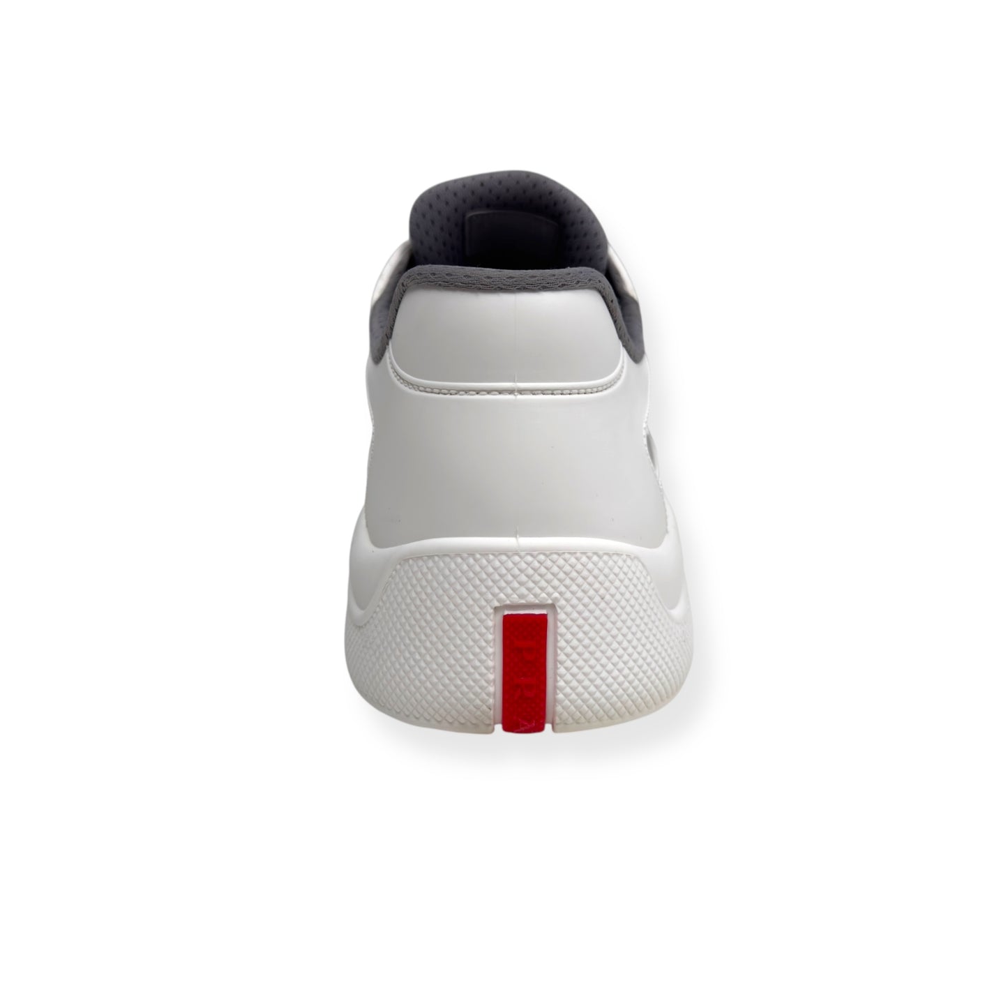 PRADA AMERICA’S CUP SOFT RUBBER SNEAKER WHITE 41 / UK7