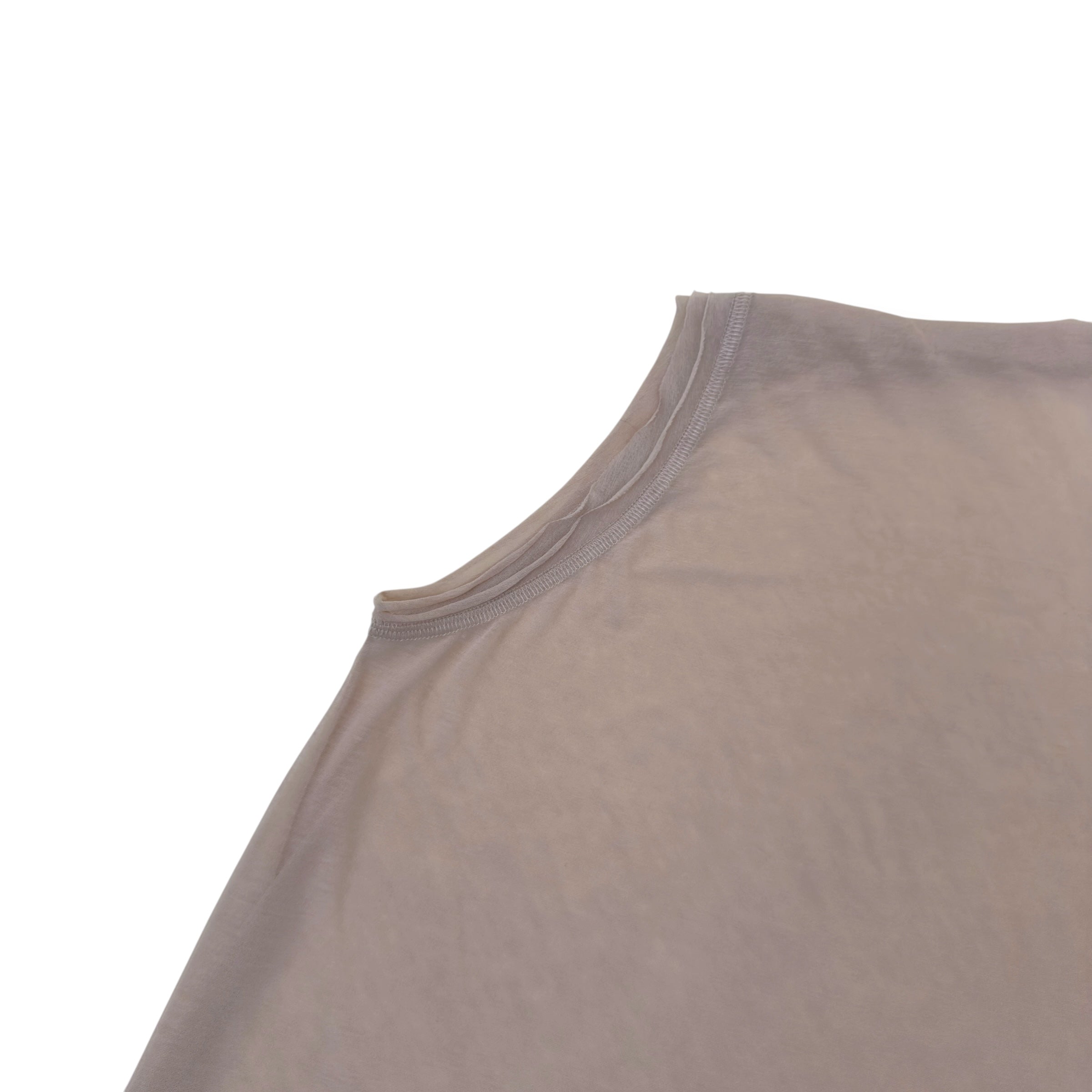SAINT LAURENT COTTON VEST BEIGE XL