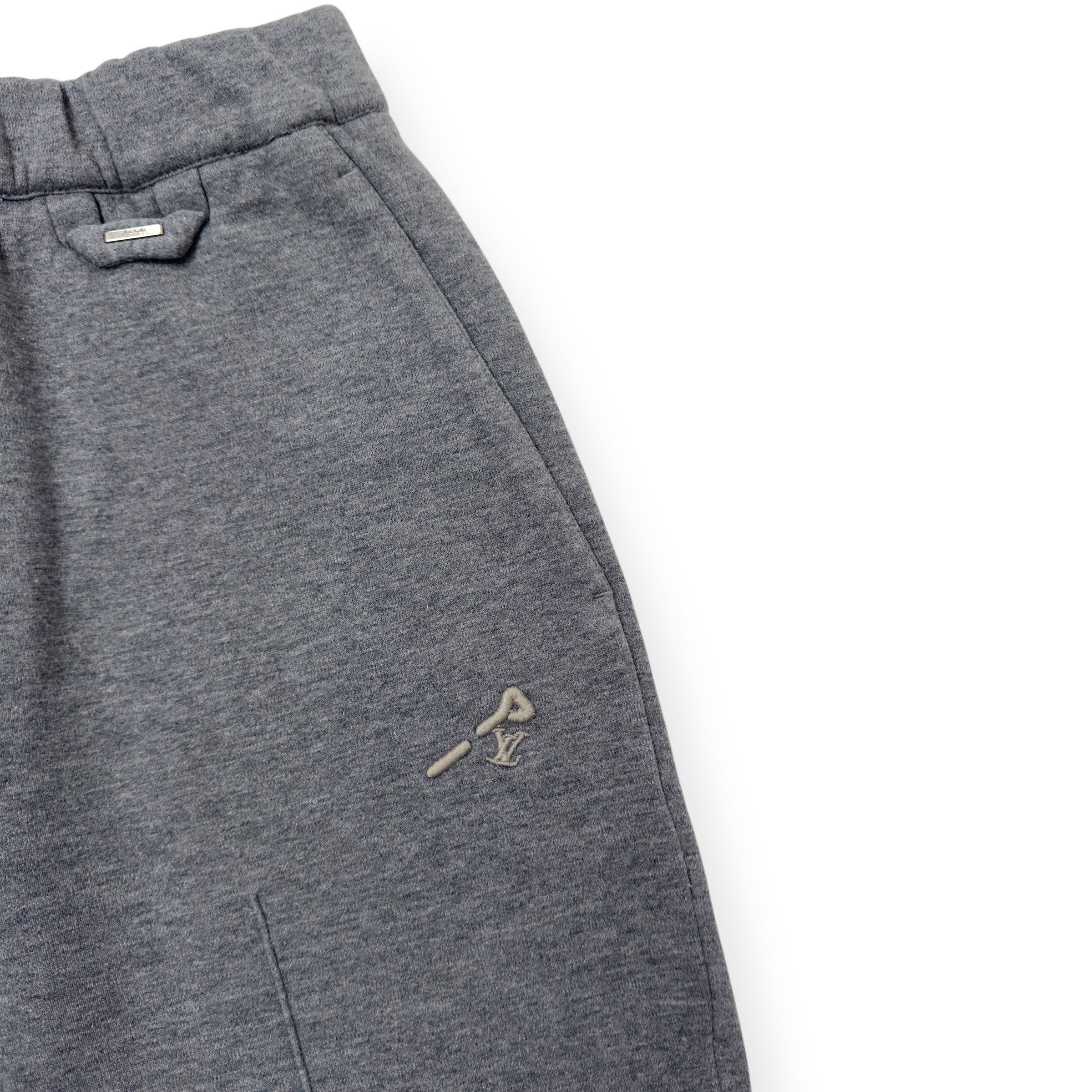 LOUIS VUITTON FLARED SWEATPANTS GREY 40 / S