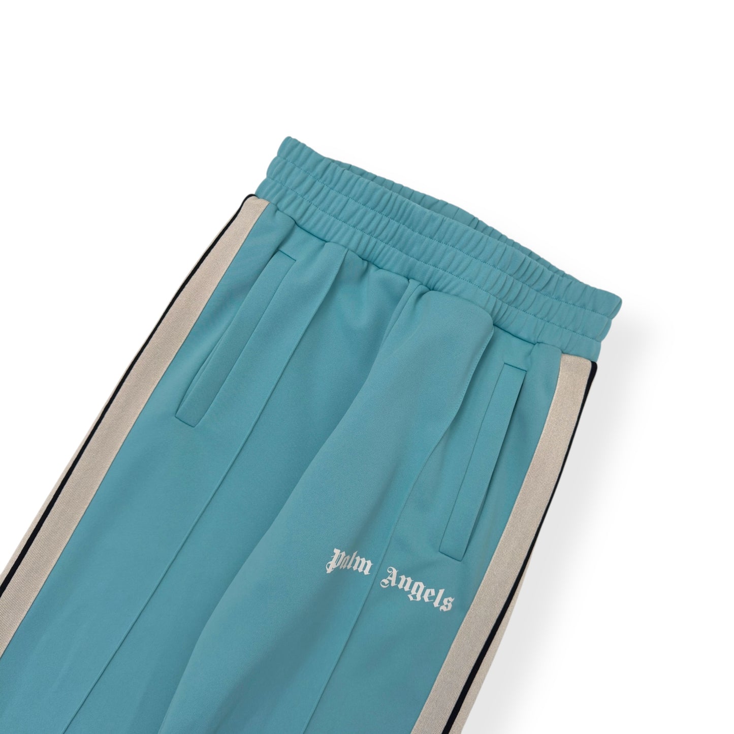 PALM ANGELS TRACK PANTS BABY BLUE XS