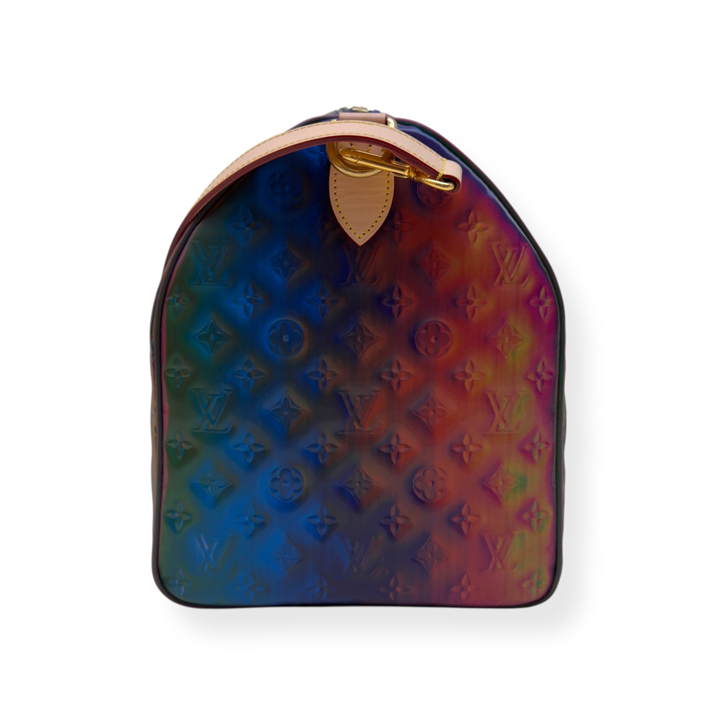 LOUIS VUITTON SPEEDY BANDOULIÈRE VINYL MONOGRAM BAG MULTICOLOURED 40